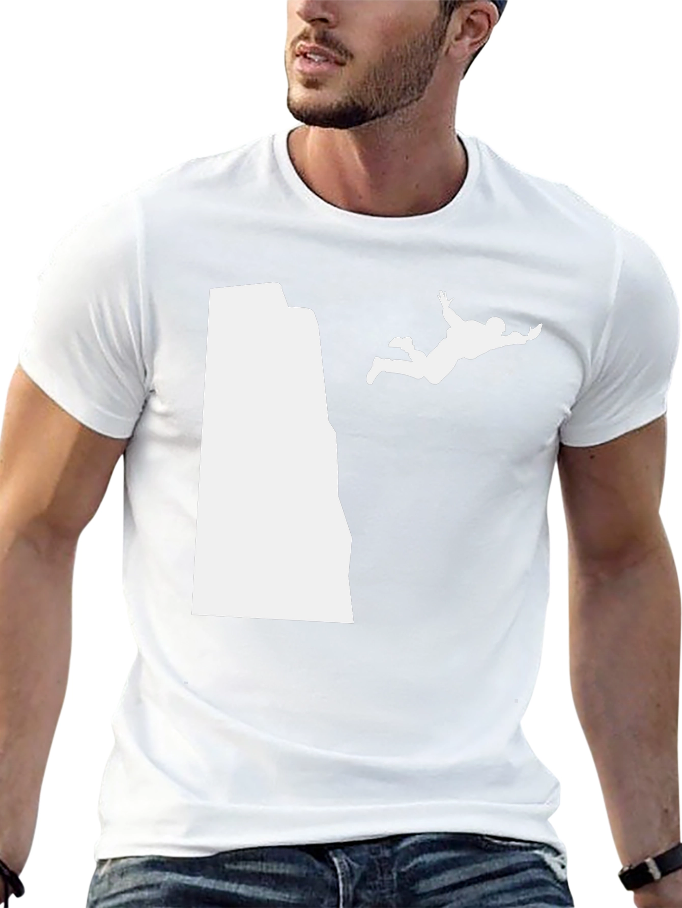 Cliff Jumper Graphic T-Shirt - Black