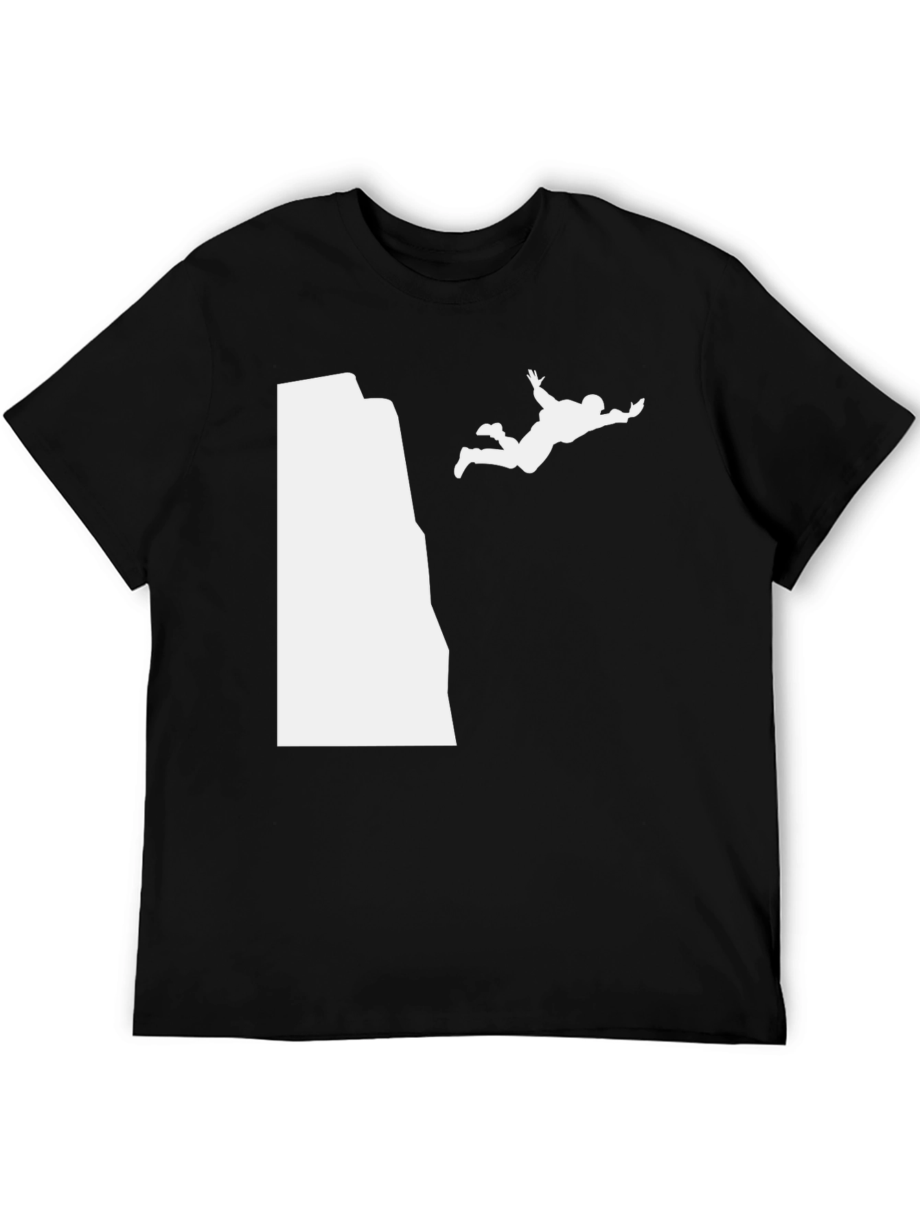 Cliff Jumper Graphic T-Shirt - Black