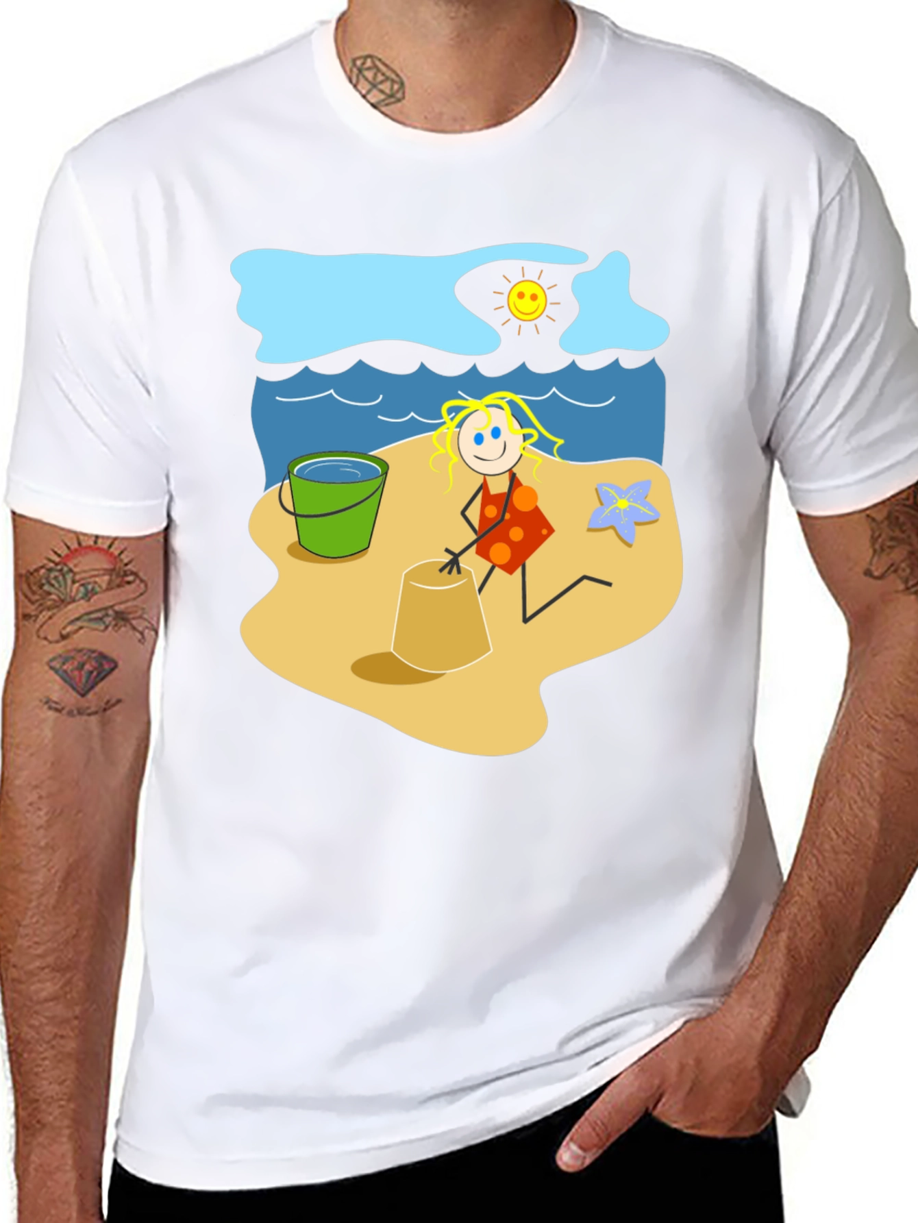 Beach Day Graphic Tee