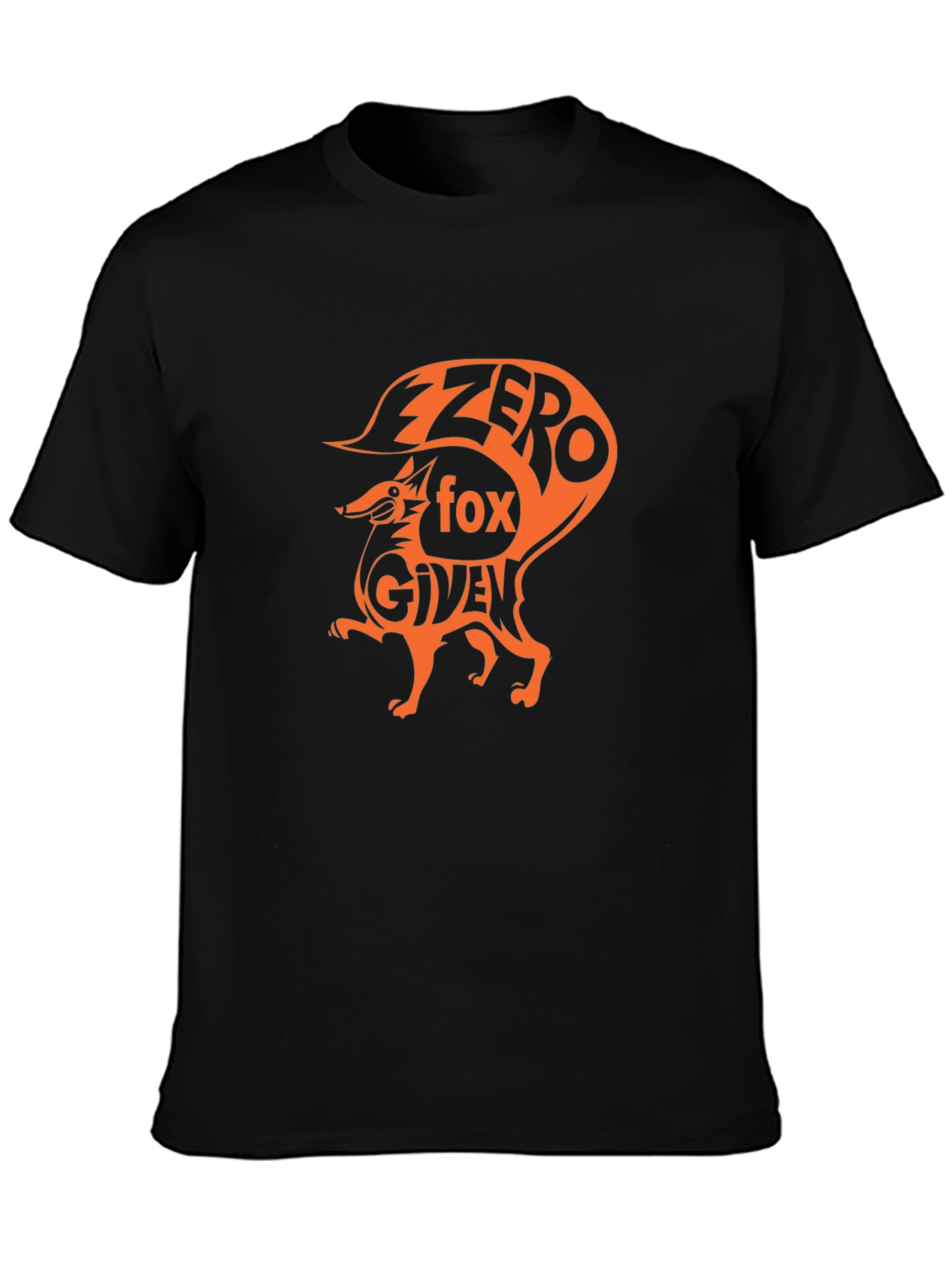 Zero Fox Given T-Shirt - Funny Animal Tee