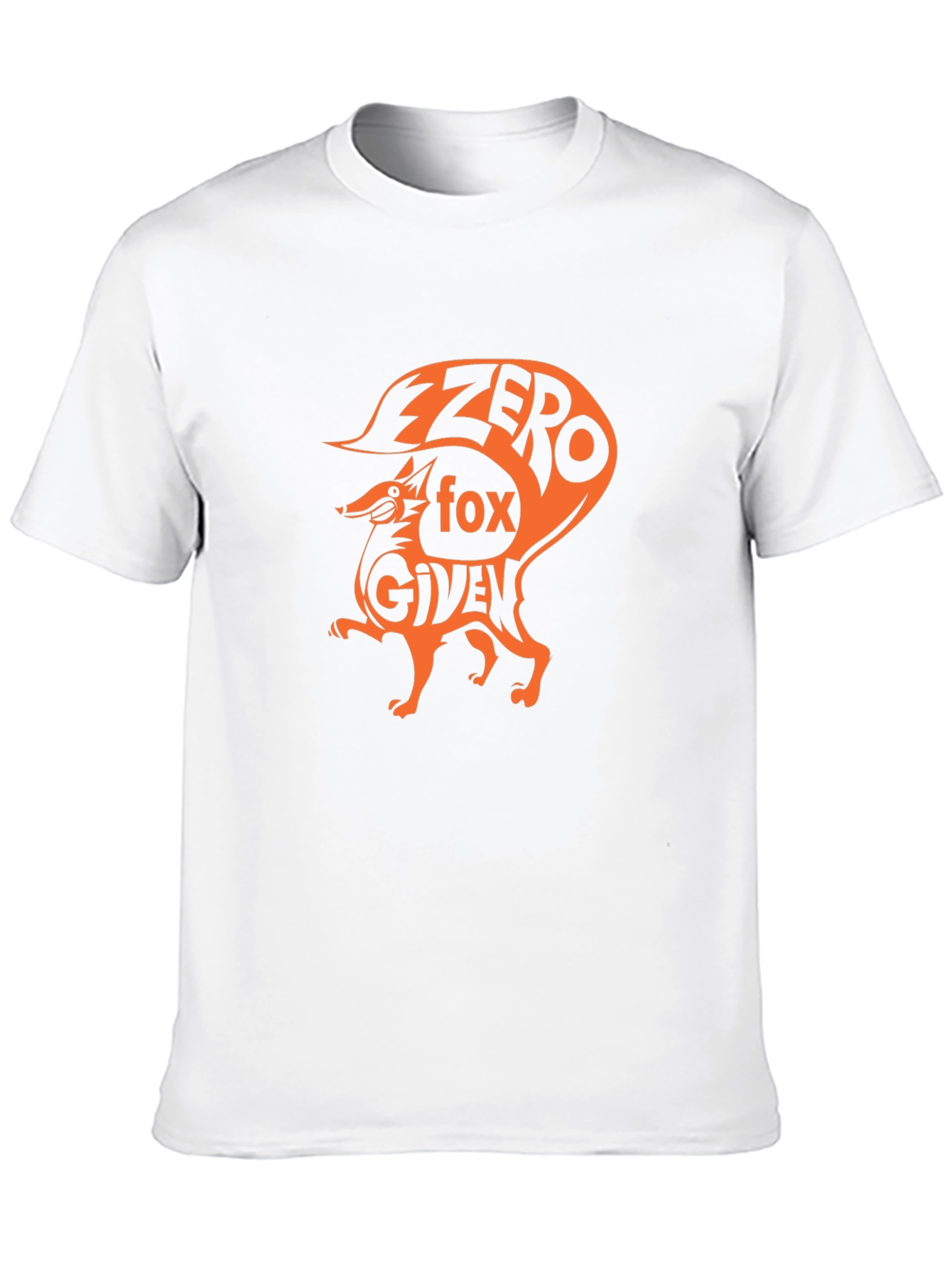Zero Fox Given T-Shirt - Funny Animal Tee