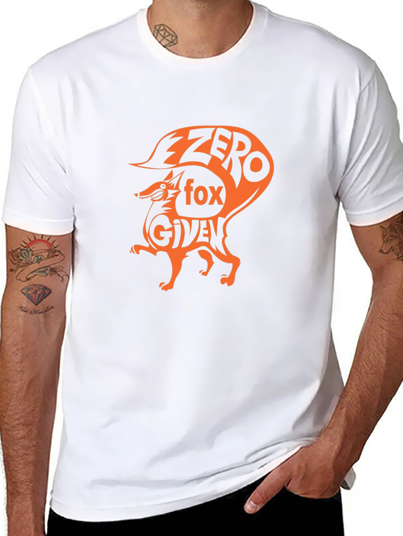 Zero Fox Given T-Shirt - Funny Animal Tee
