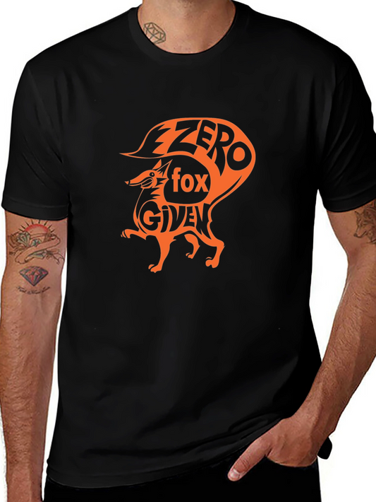 Zero Fox Given T-Shirt - Funny Animal Tee