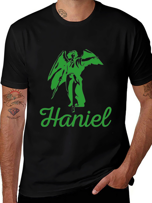 Haniel Angel Graphic Tee - Unique Design Soft Cotton