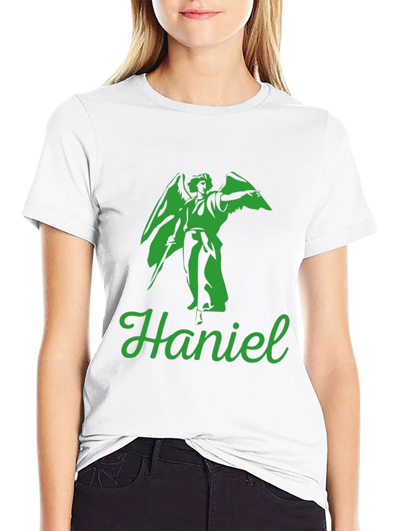 Haniel Angel Graphic Tee - Unique Design Soft Cotton