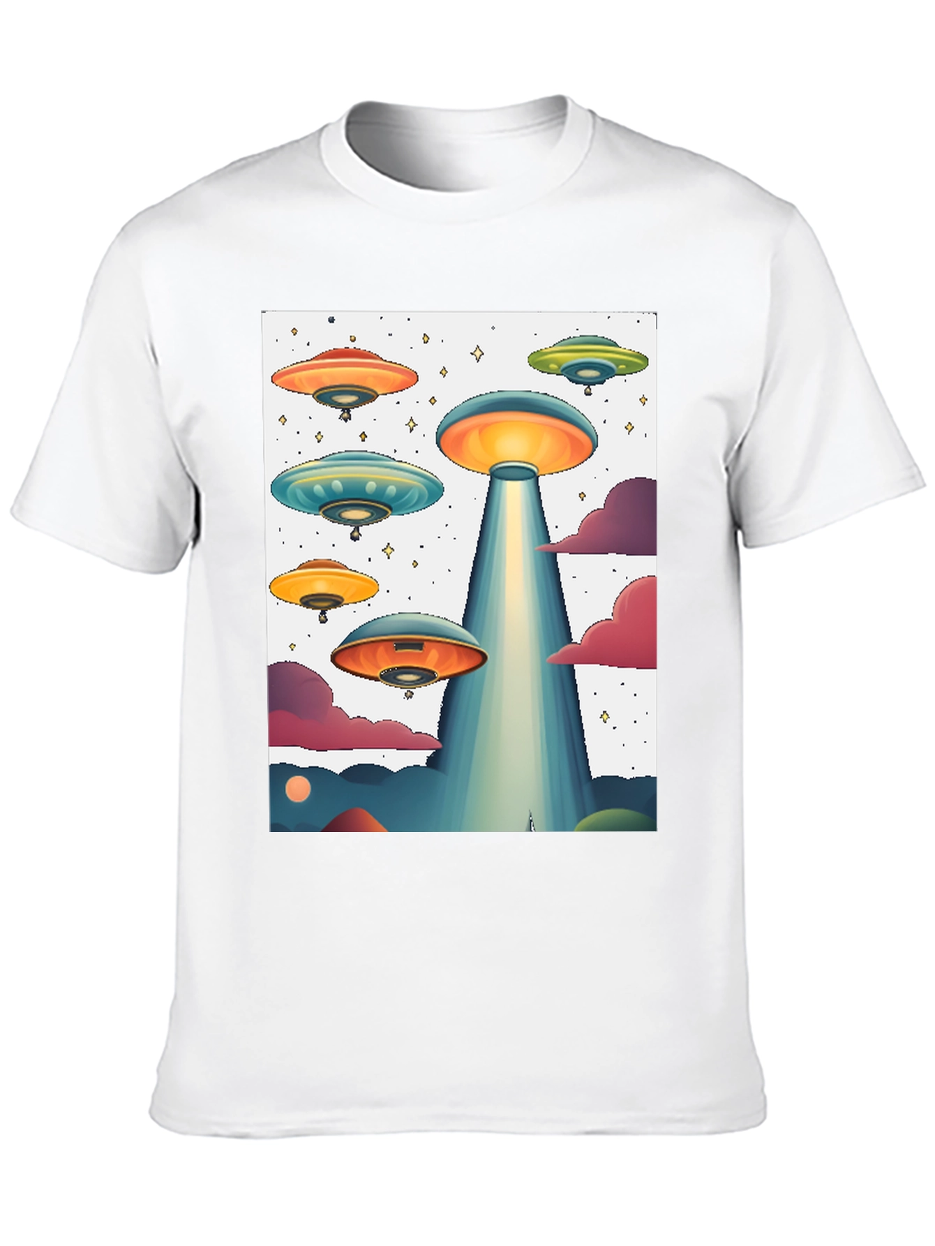 UFO Graphic Tee - Sci-Fi Inspired Design