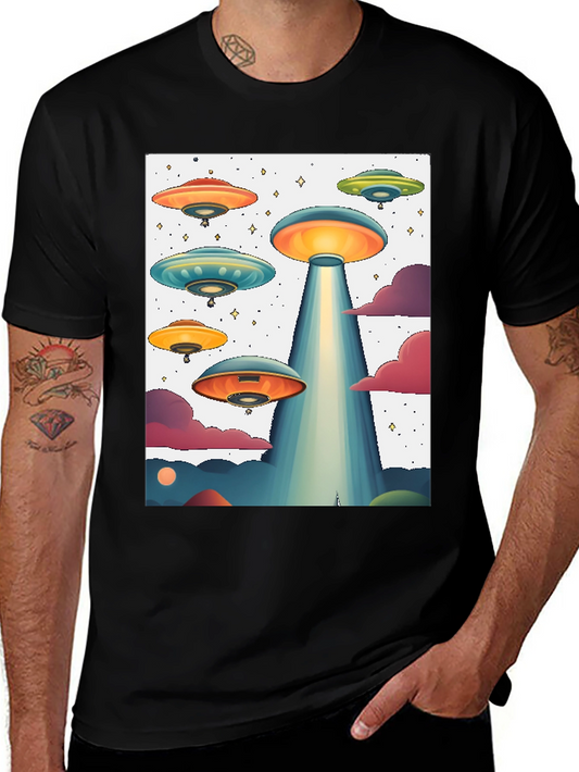 UFO Graphic Tee - Sci-Fi Inspired Design