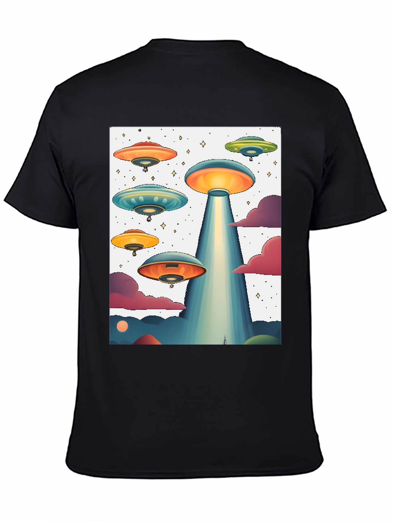 UFO Graphic Tee - Sci-Fi Inspired Design
