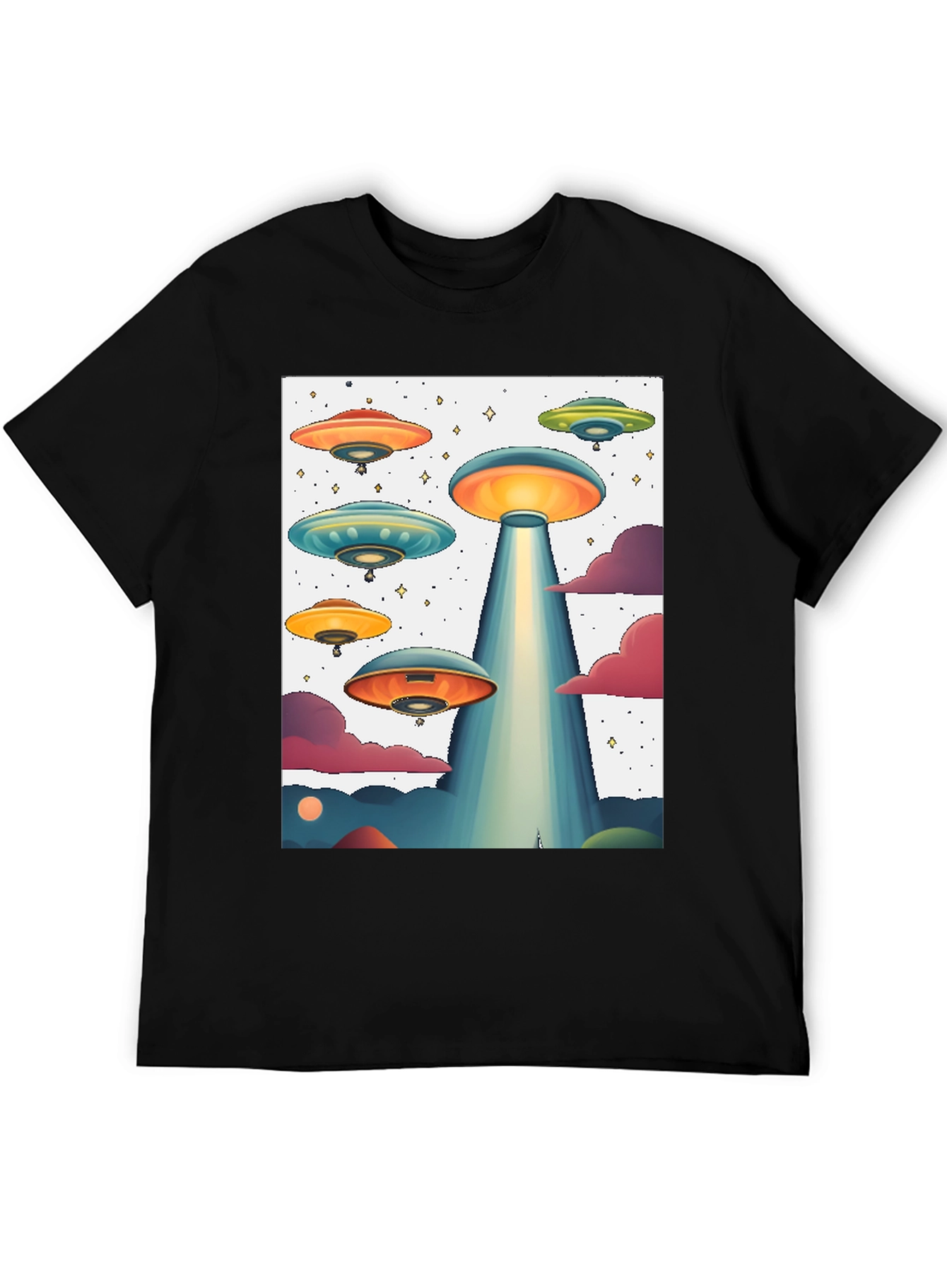 UFO Graphic Tee - Sci-Fi Inspired Design