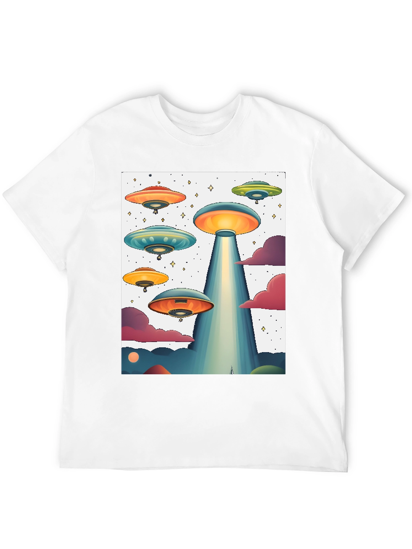 UFO Graphic Tee - Sci-Fi Inspired Design