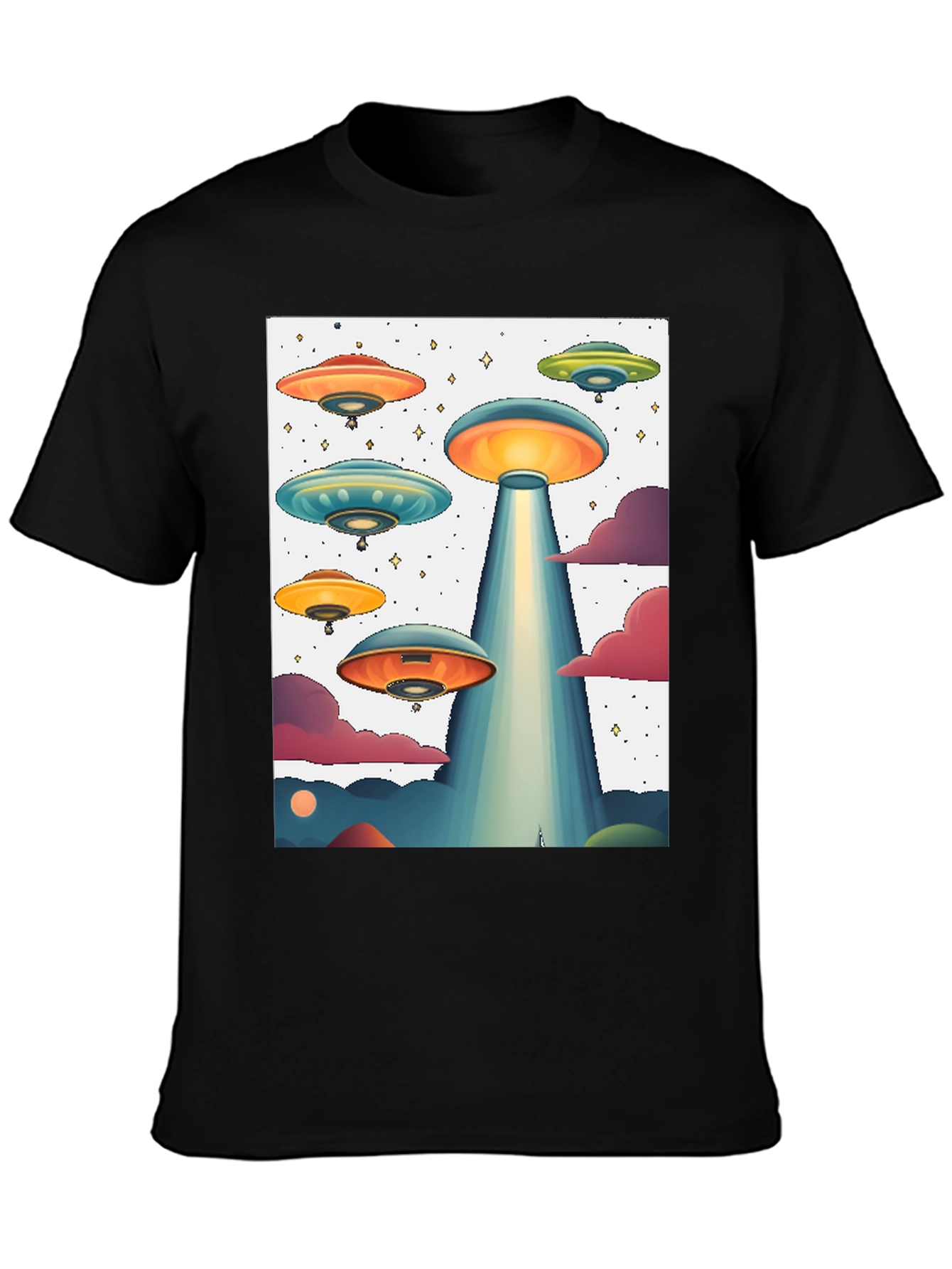 UFO Graphic Tee - Sci-Fi Inspired Design