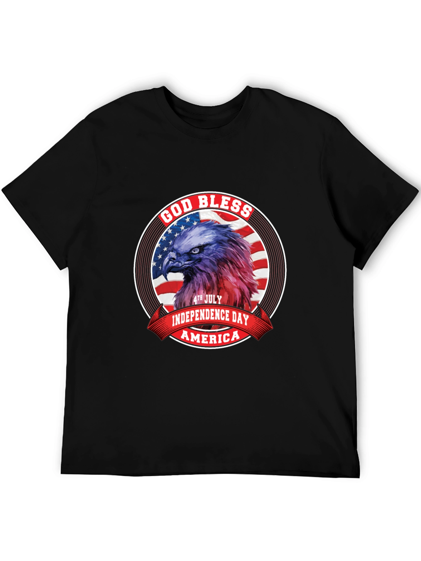 Patriotic Eagle 4th July T-Shirt