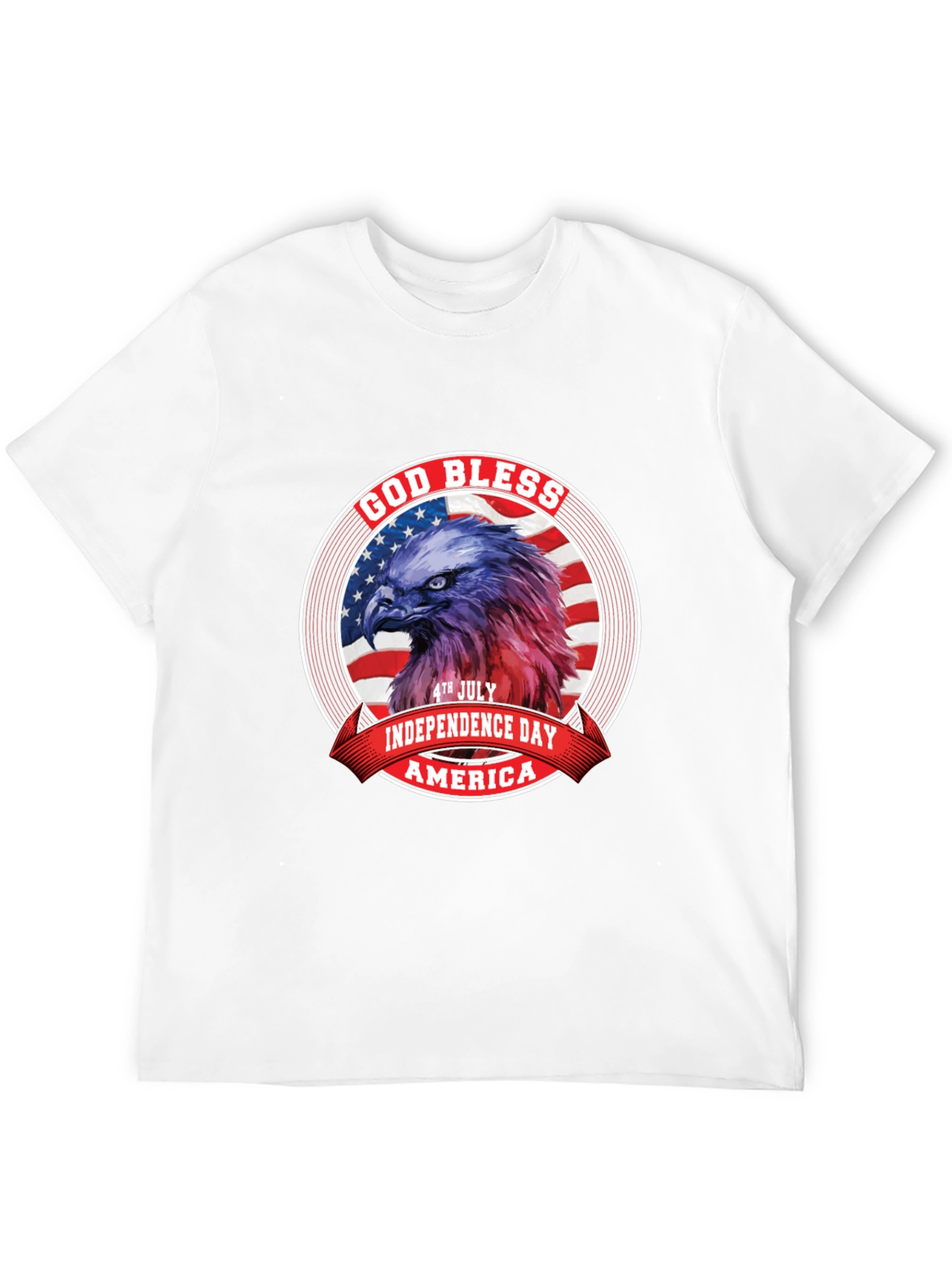 Patriotic Eagle 4th July T-Shirt
