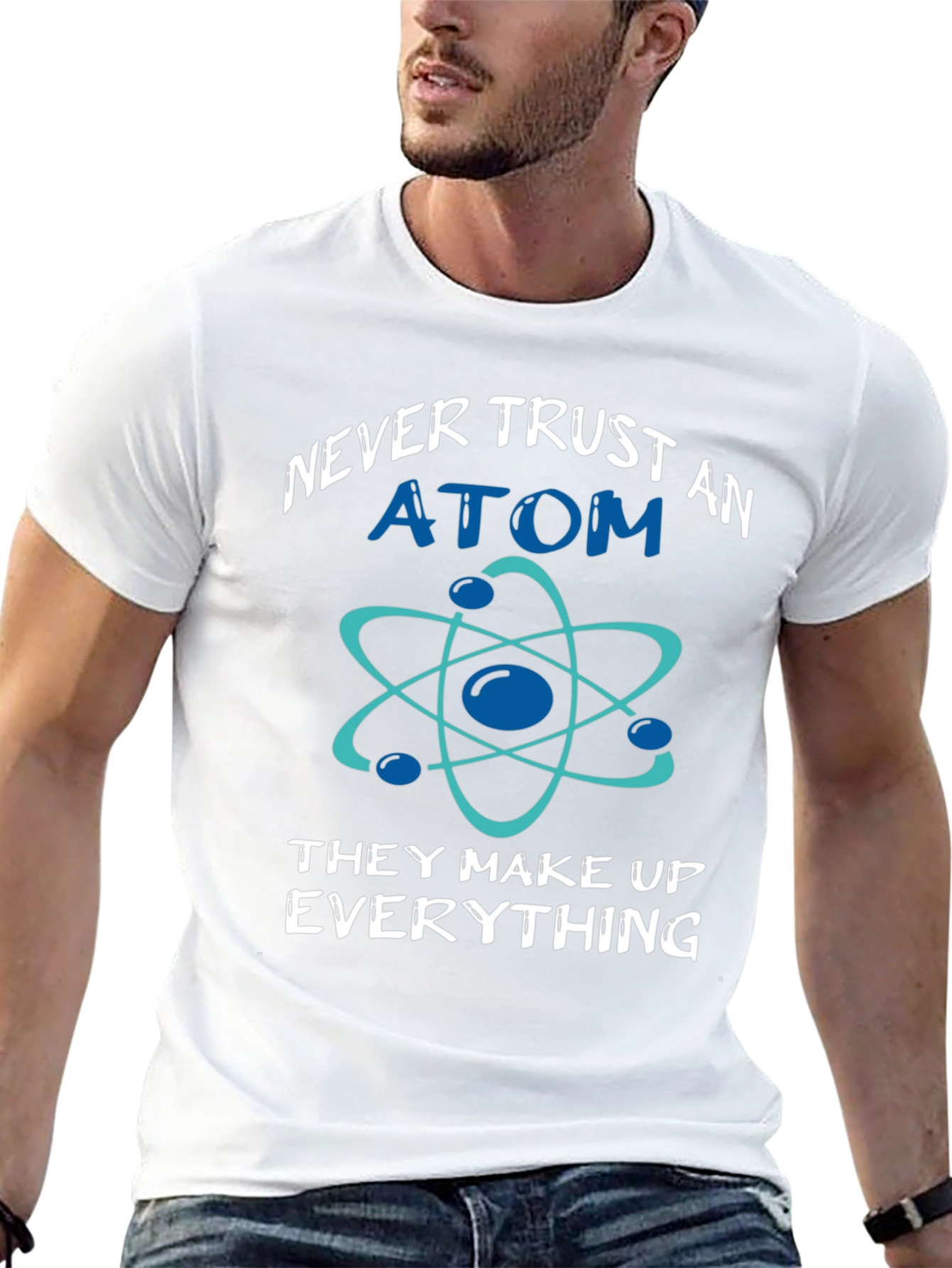 Never Trust Atom Graphic Tee