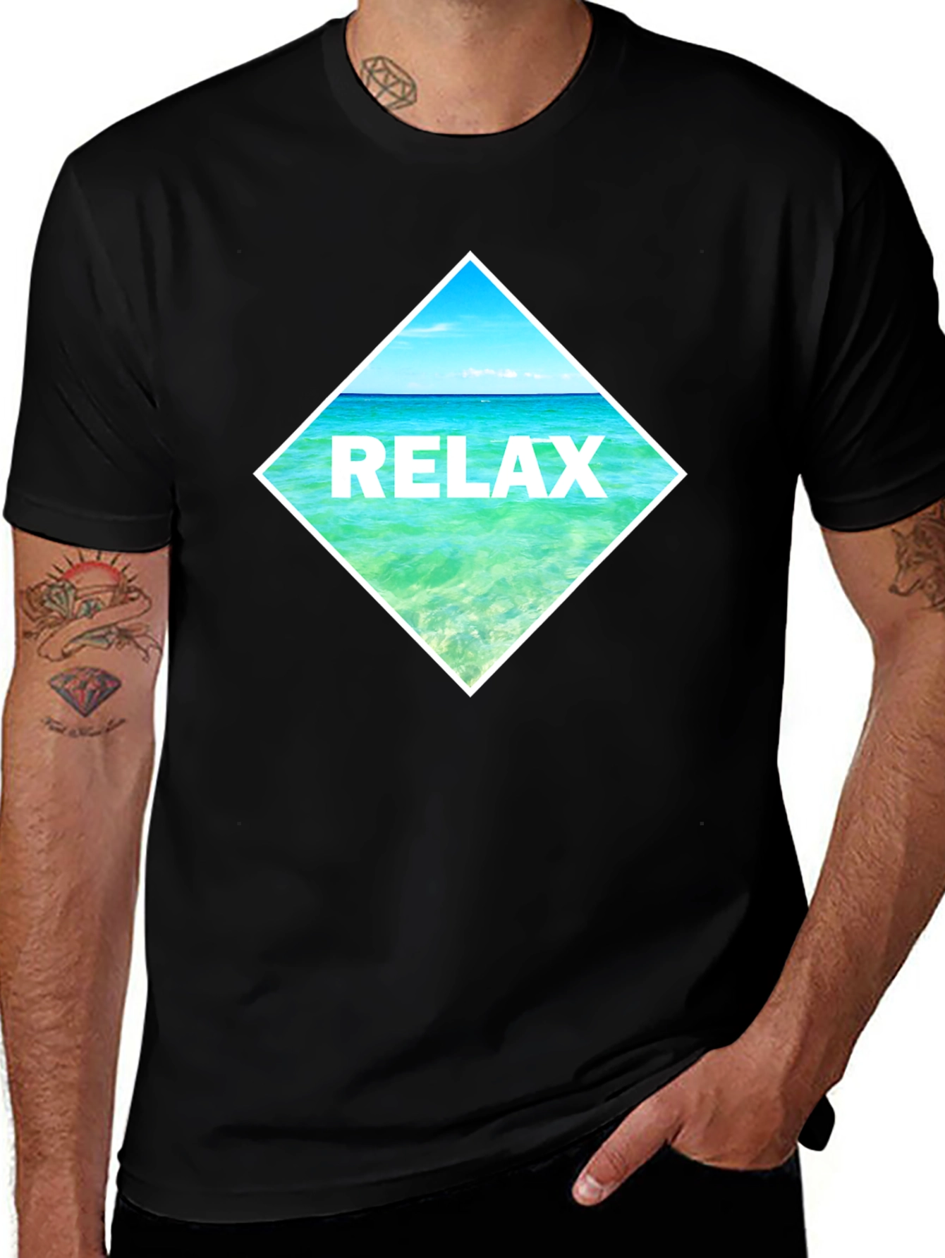 Relax Graphic Tee - Beach Vibes