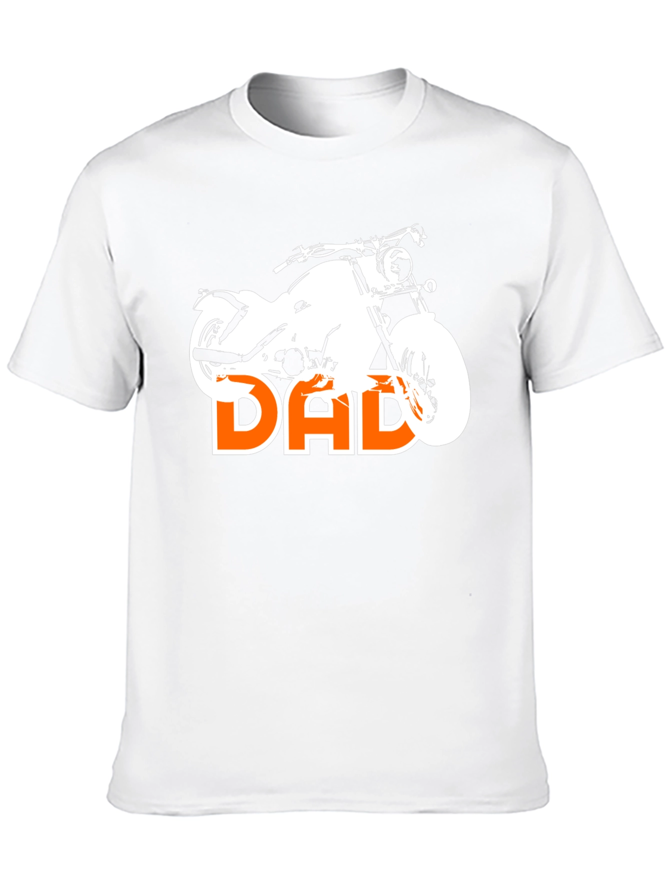 Motorcycle Dad T-Shirt - Cool Biker Design