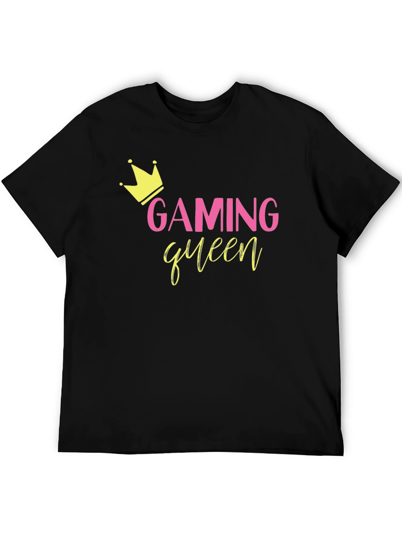 Gaming Queen Black T-Shirt