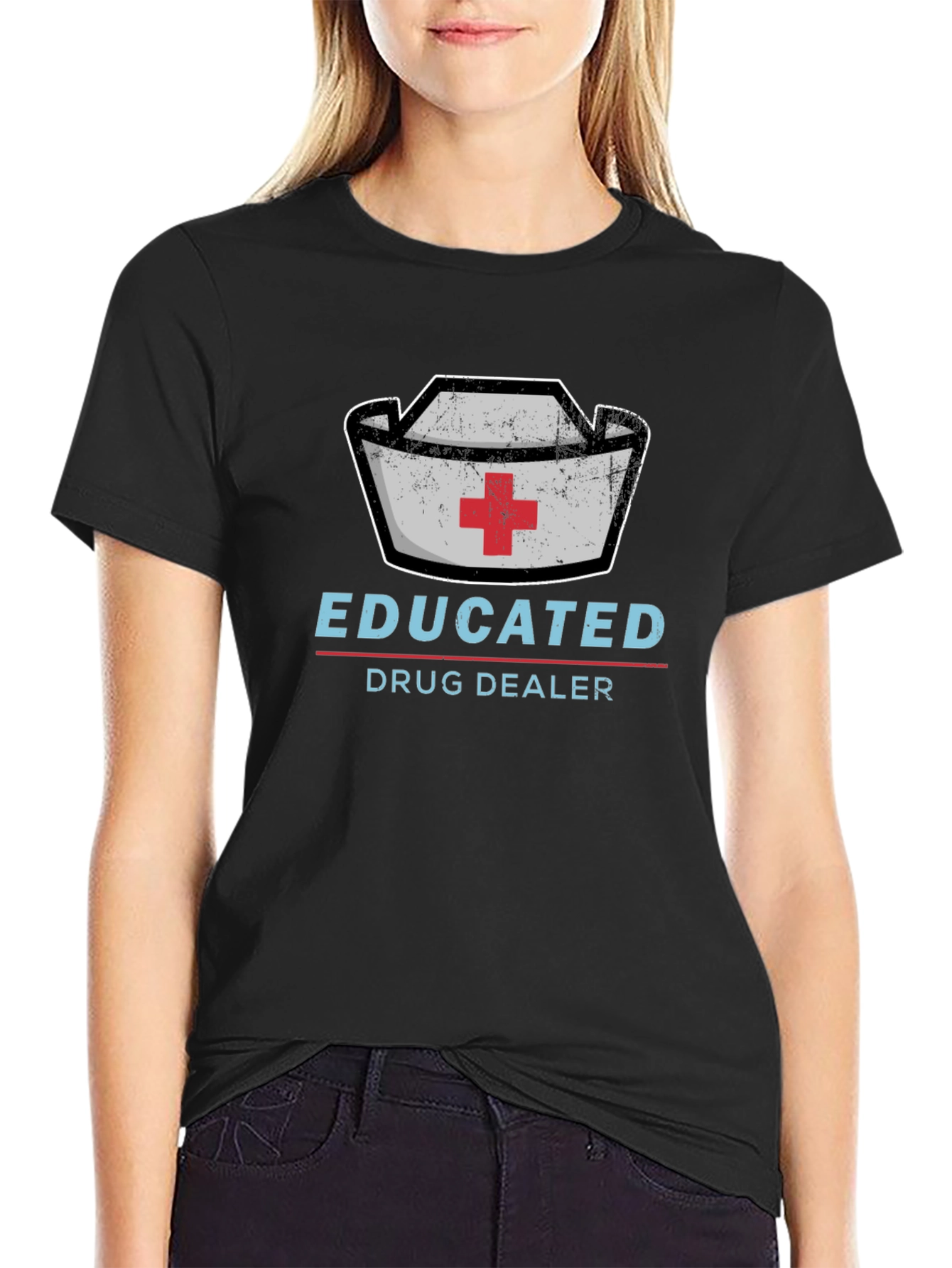 Educated Drug Dealer Graphic T-Shirt