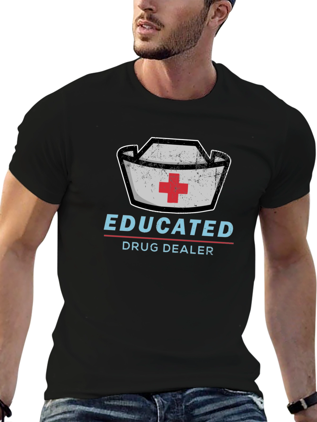 Educated Drug Dealer Graphic T-Shirt