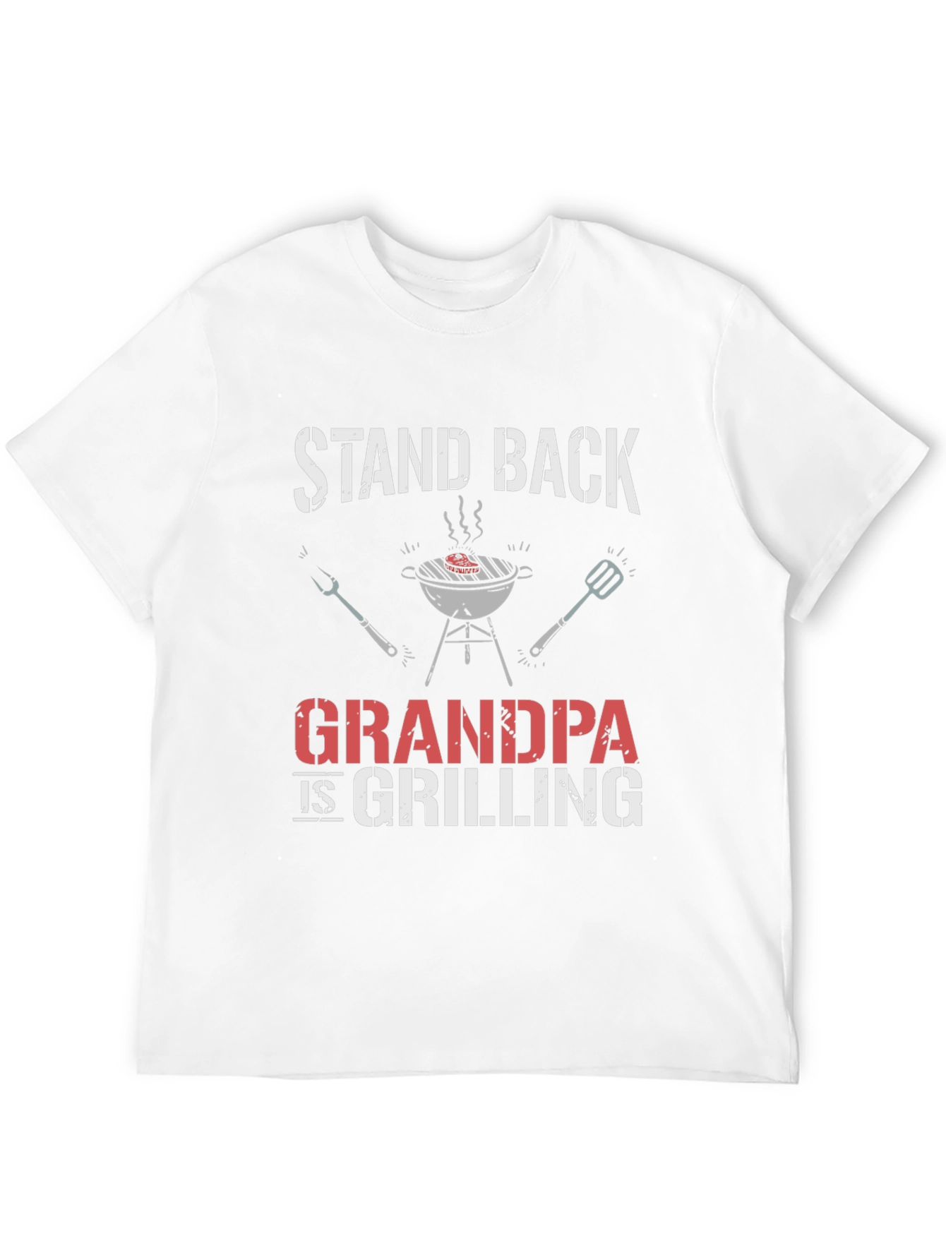 Stand Back Grandpa is Grilling T-Shirt