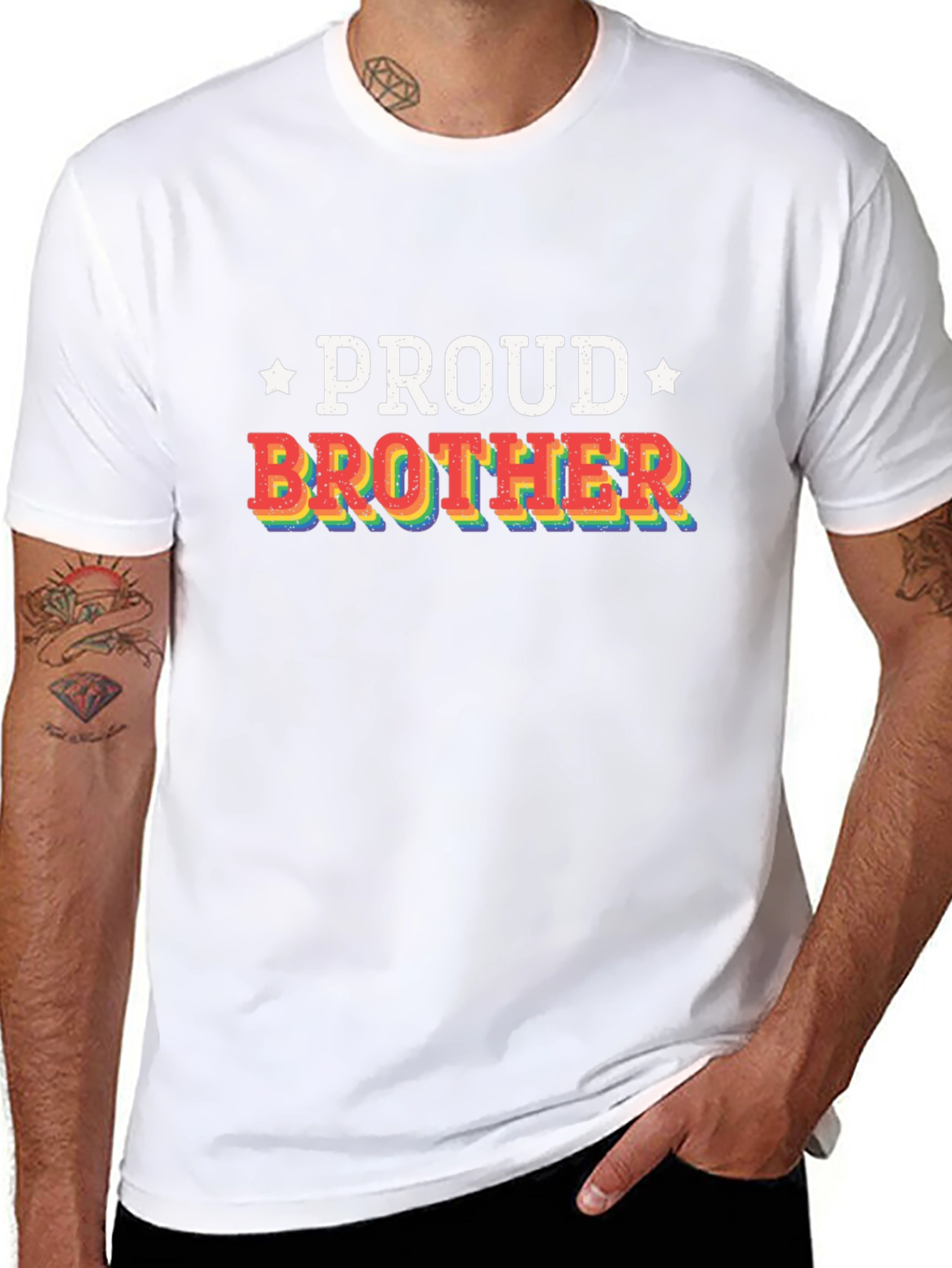 Proud Brother LGBTQ+ Pride T-Shirt