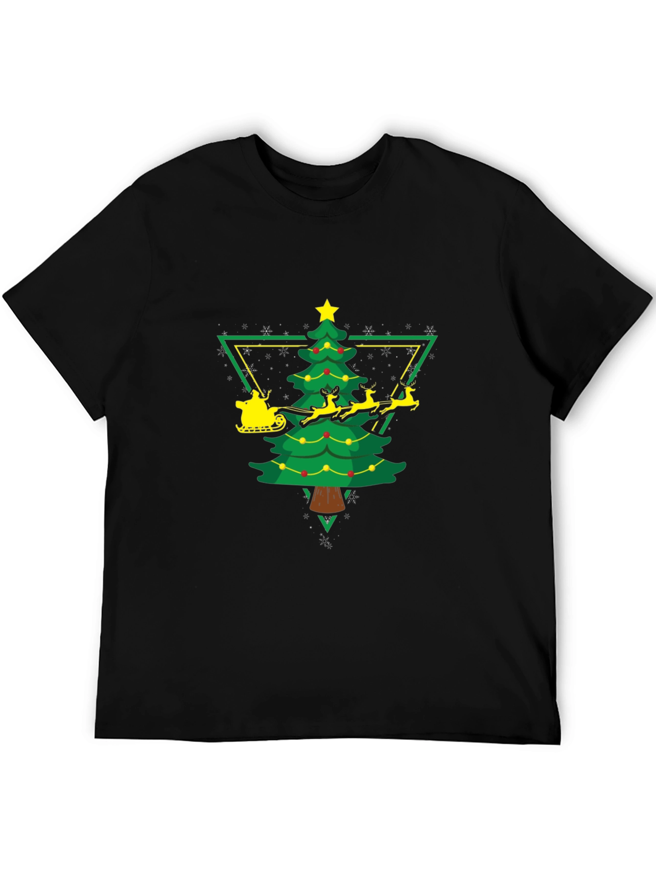 Christmas Tree Sleigh Ride T-Shirt