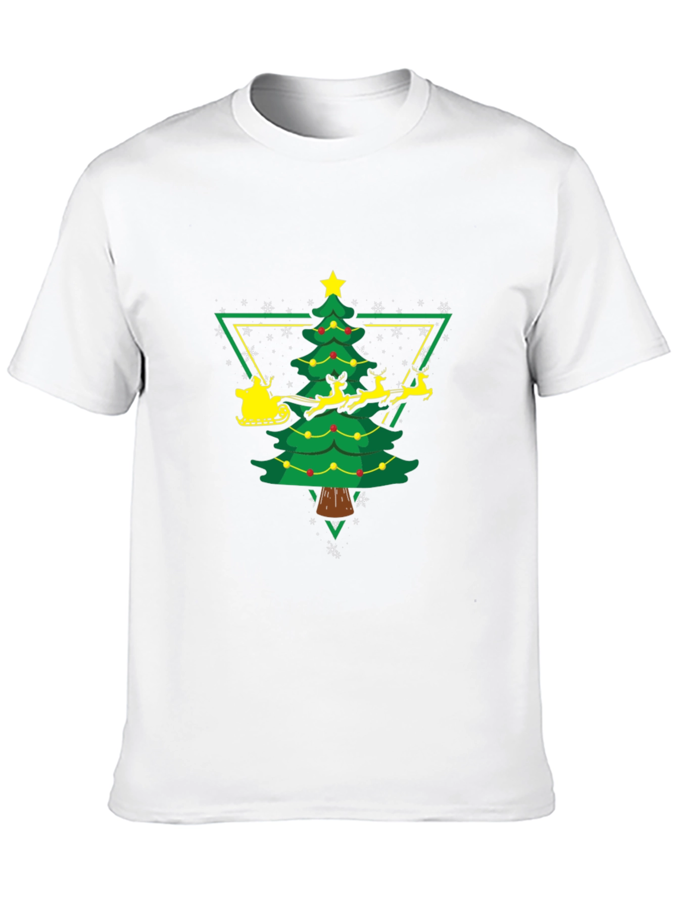 Christmas Tree Sleigh Ride T-Shirt