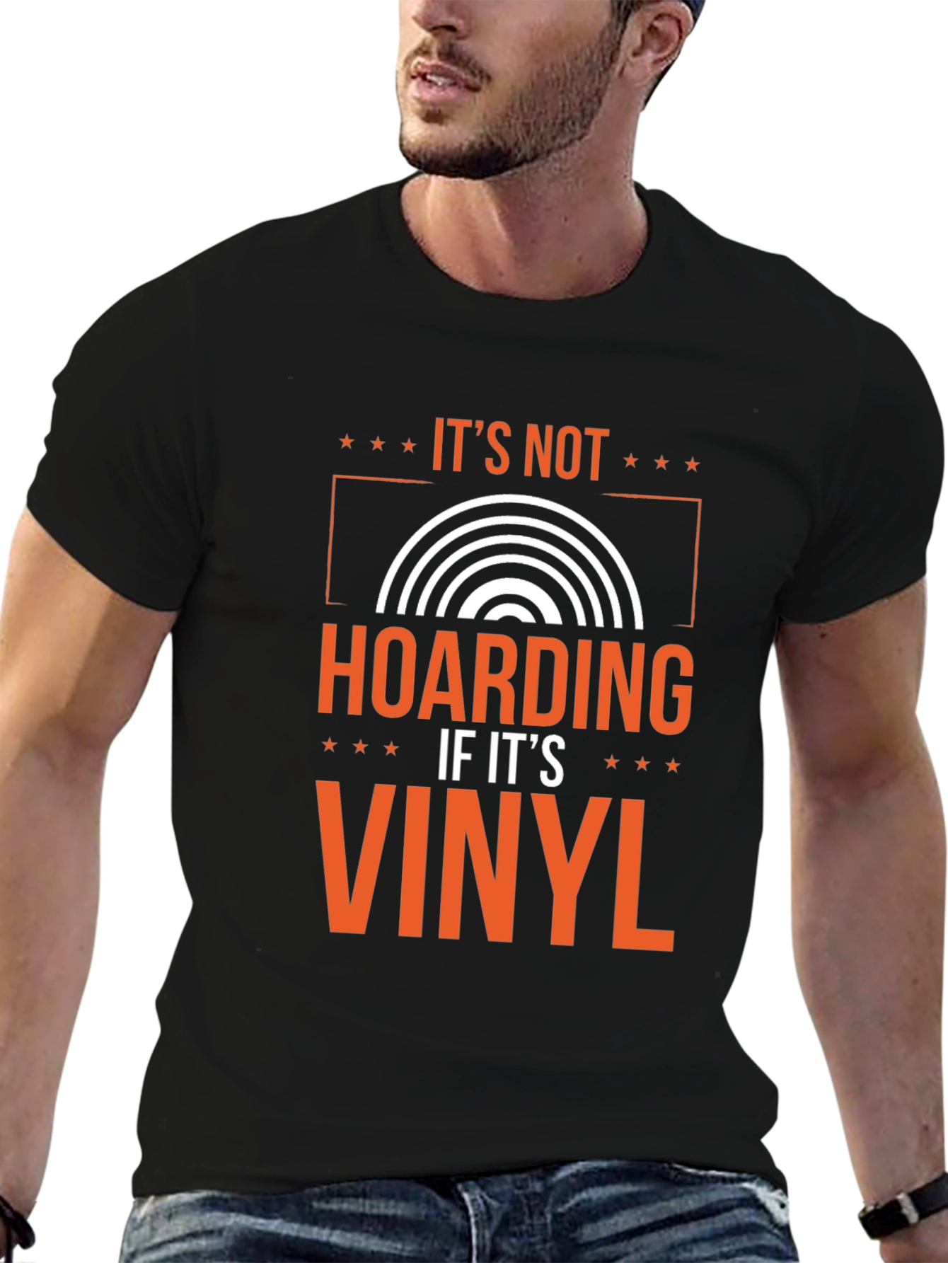 Its Not Hoarding If Its Vinyl Graphic Tee