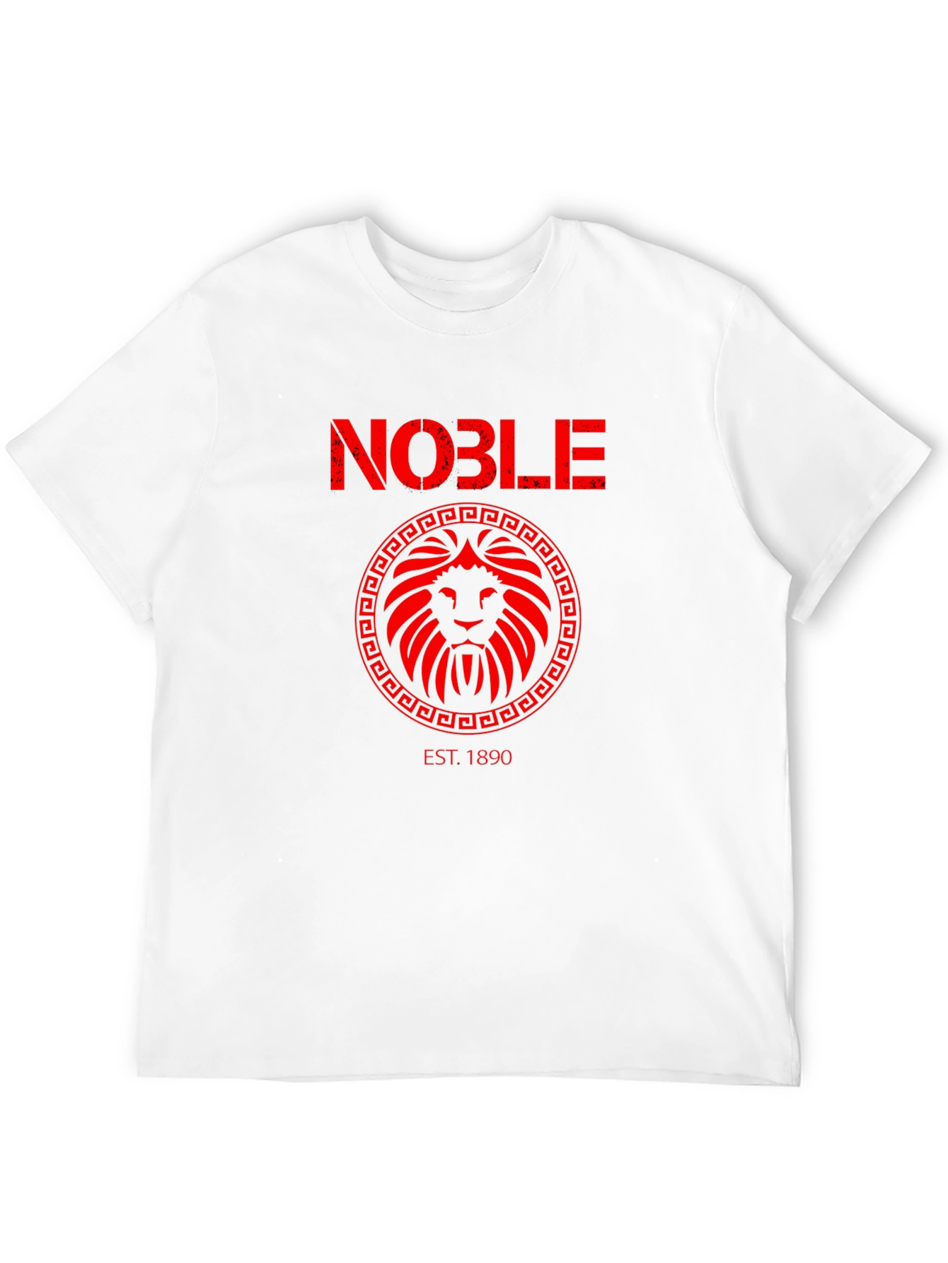 Noble Lion Crest Graphic T-Shirt
