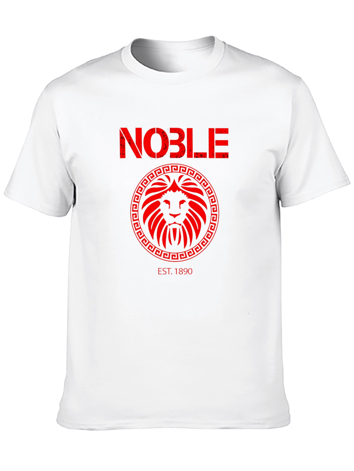 Noble Lion Crest Graphic T-Shirt