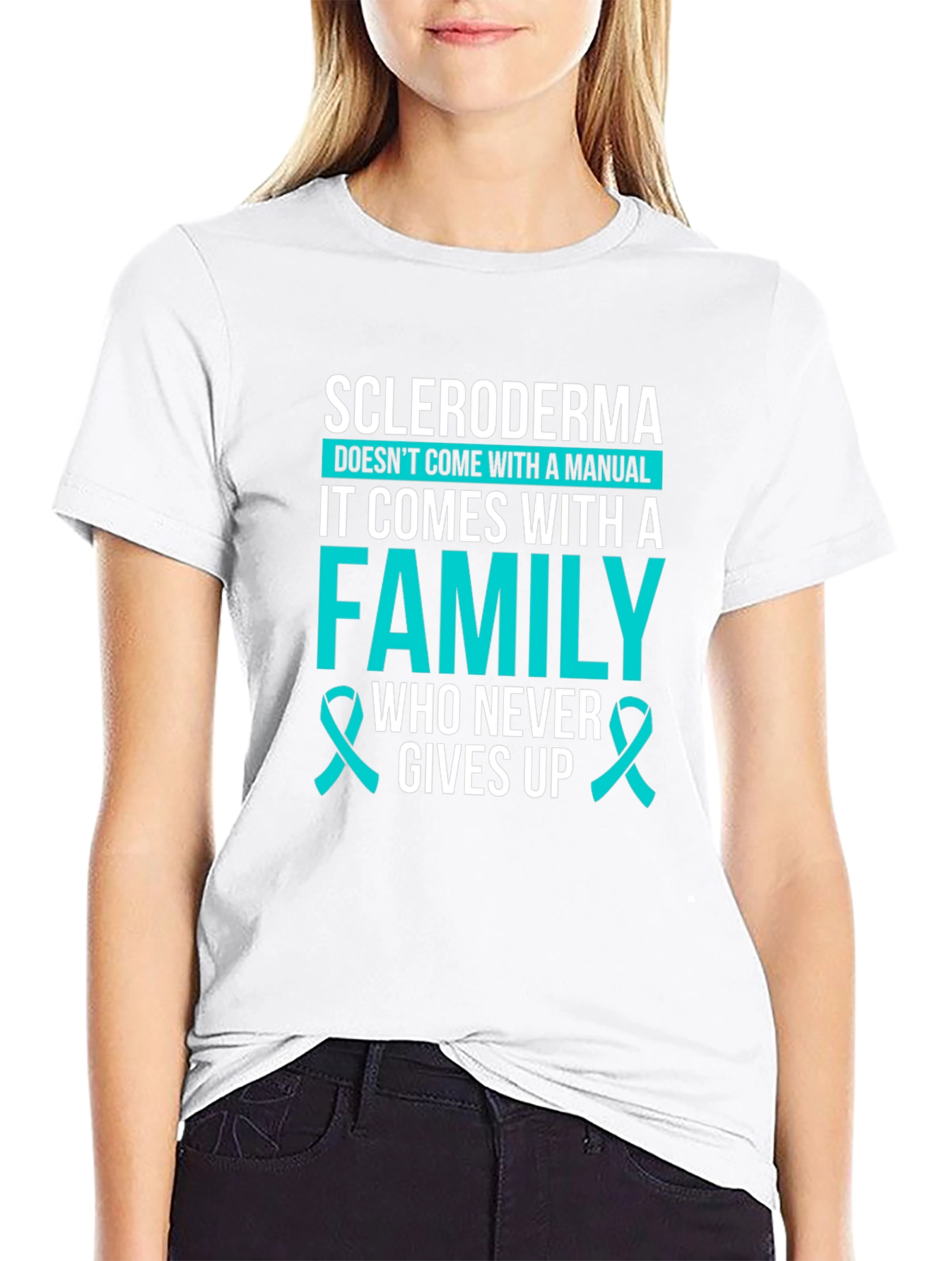 Scleroderma Awareness T-Shirt - Family Support