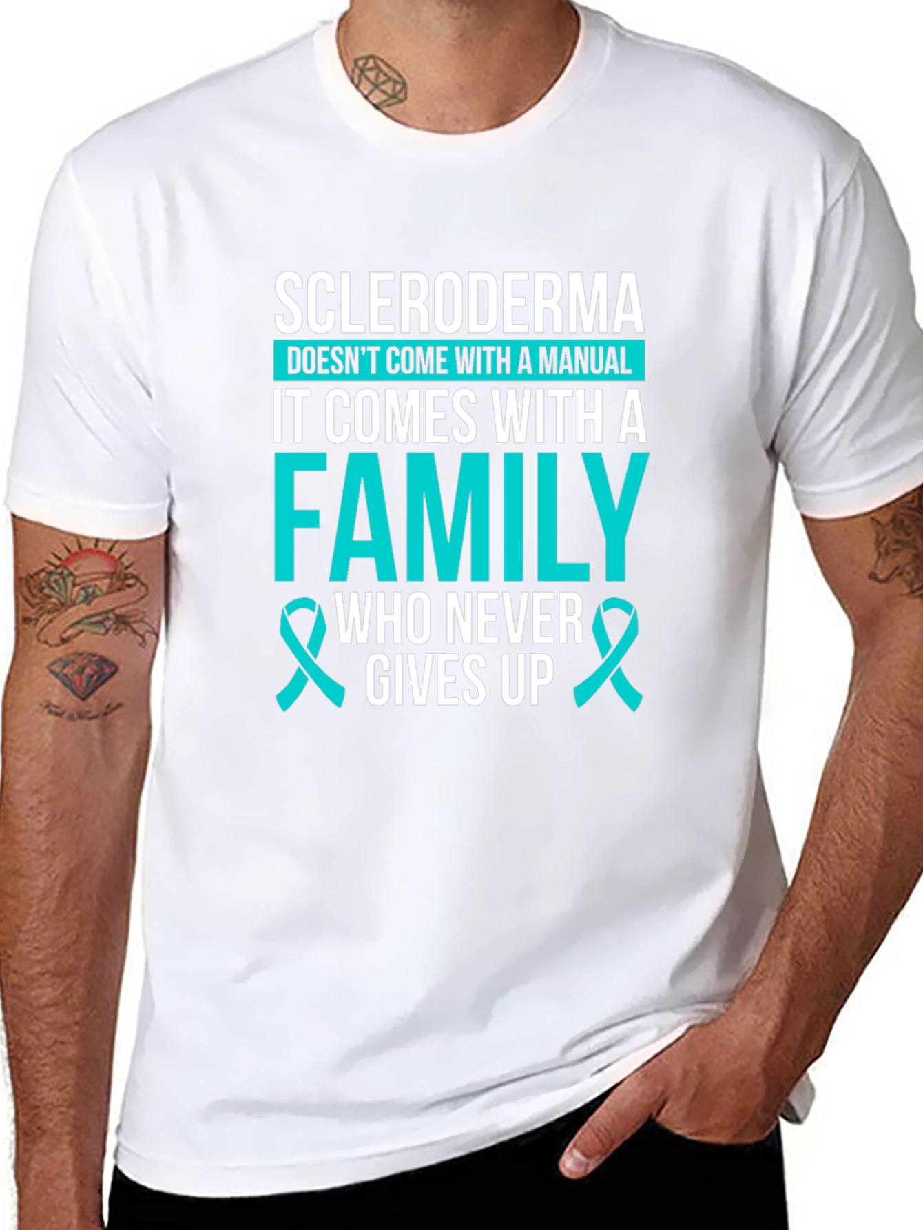 Scleroderma Awareness T-Shirt - Family Support