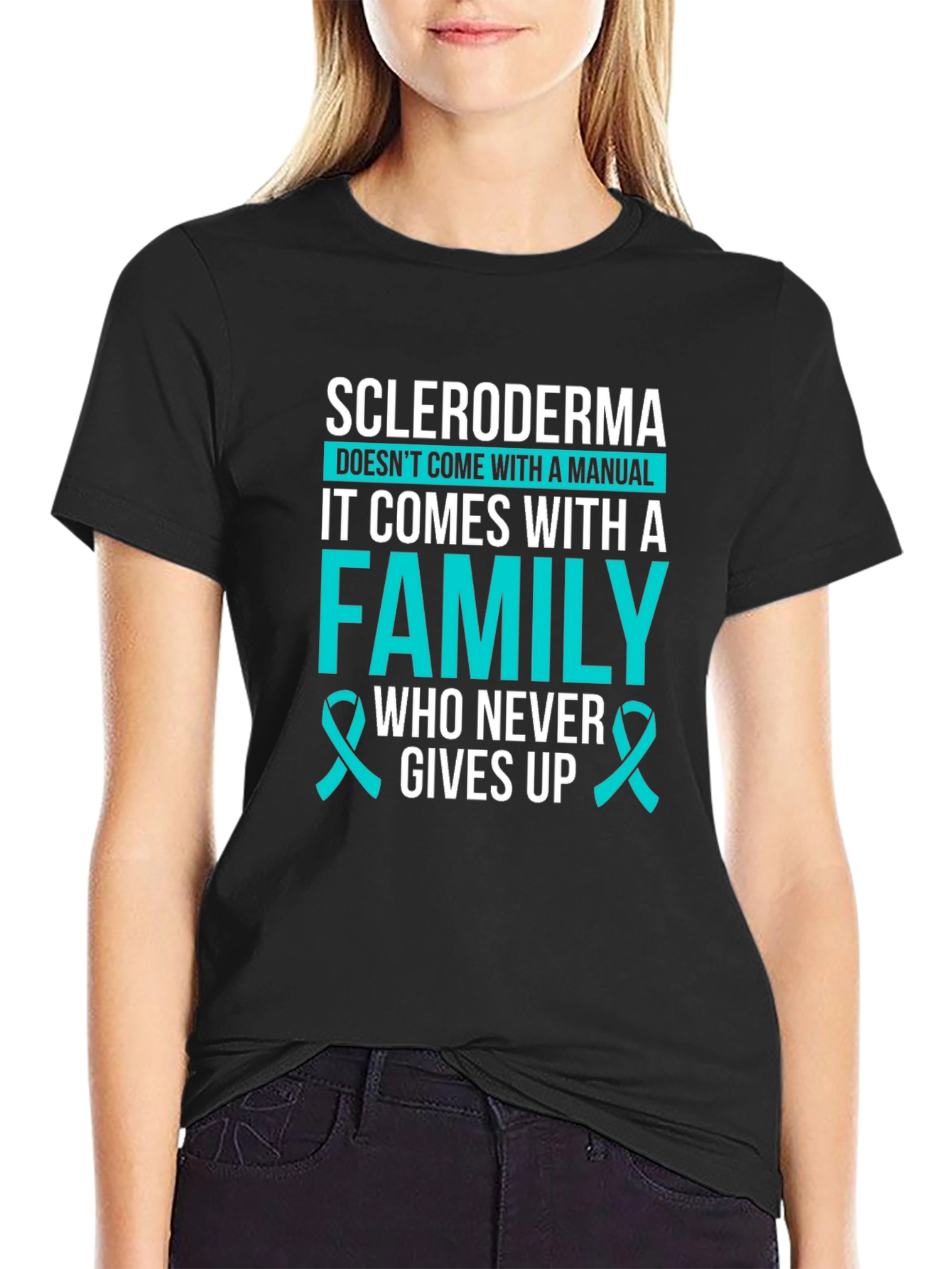 Scleroderma Awareness T-Shirt - Family Support
