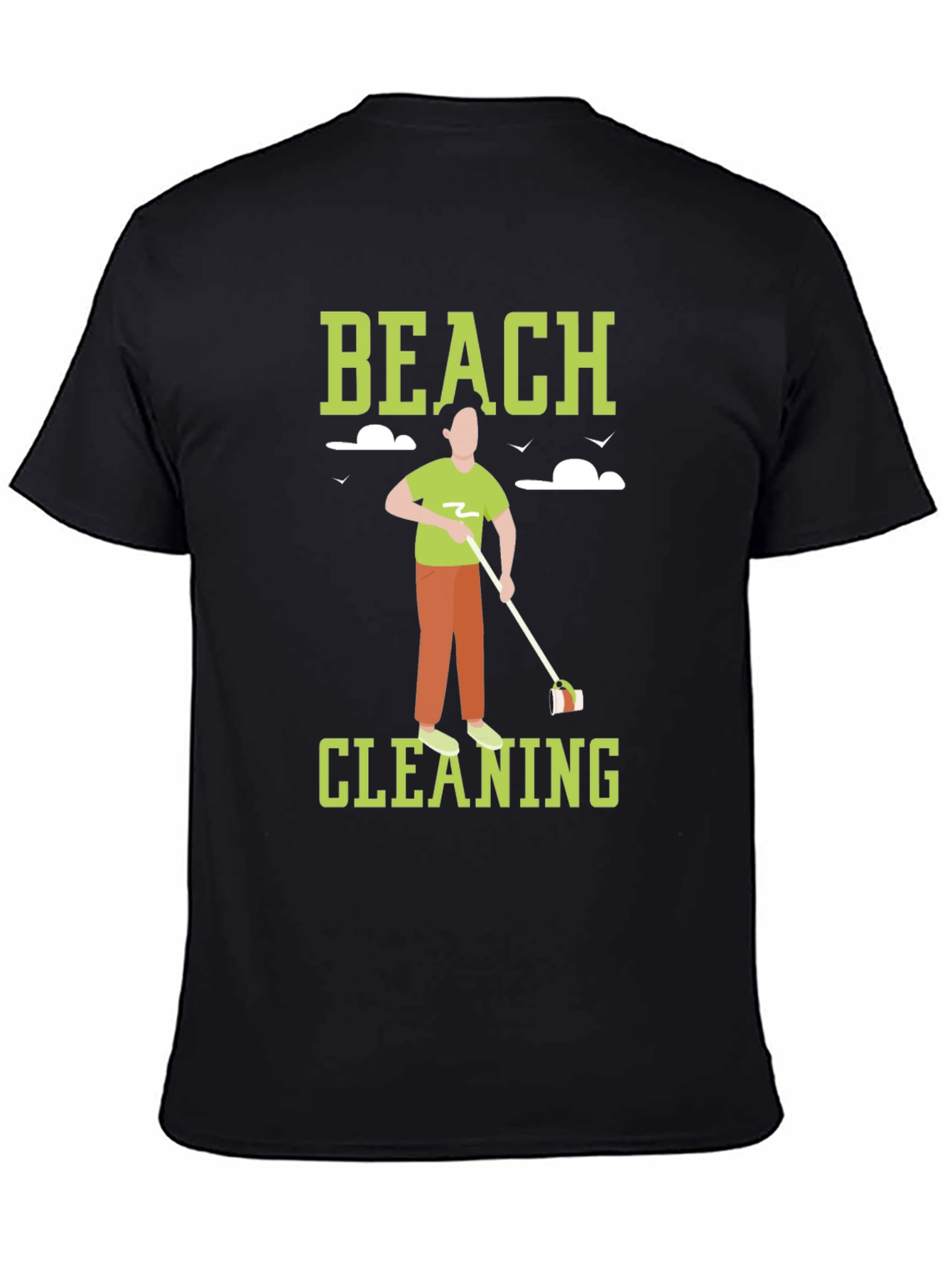 Beach Cleaning Graphic Tee