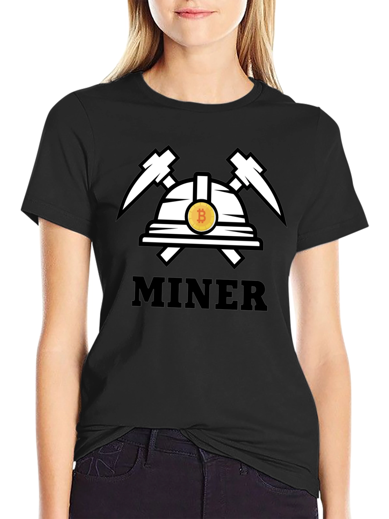 Bitcoin Miner T-Shirt - Crypto Mining Graphic Tee