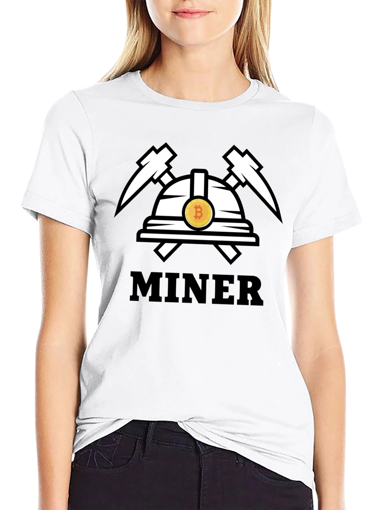 Bitcoin Miner T-Shirt - Crypto Mining Graphic Tee