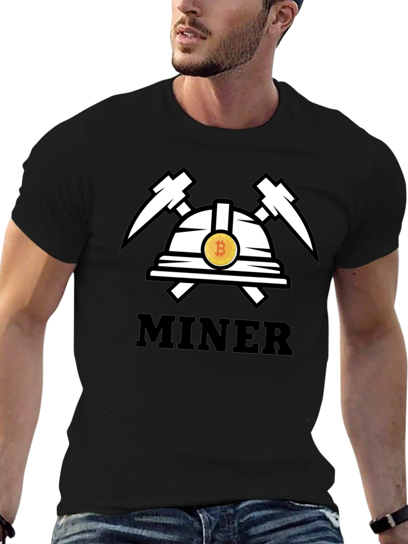 Bitcoin Miner T-Shirt - Crypto Mining Graphic Tee