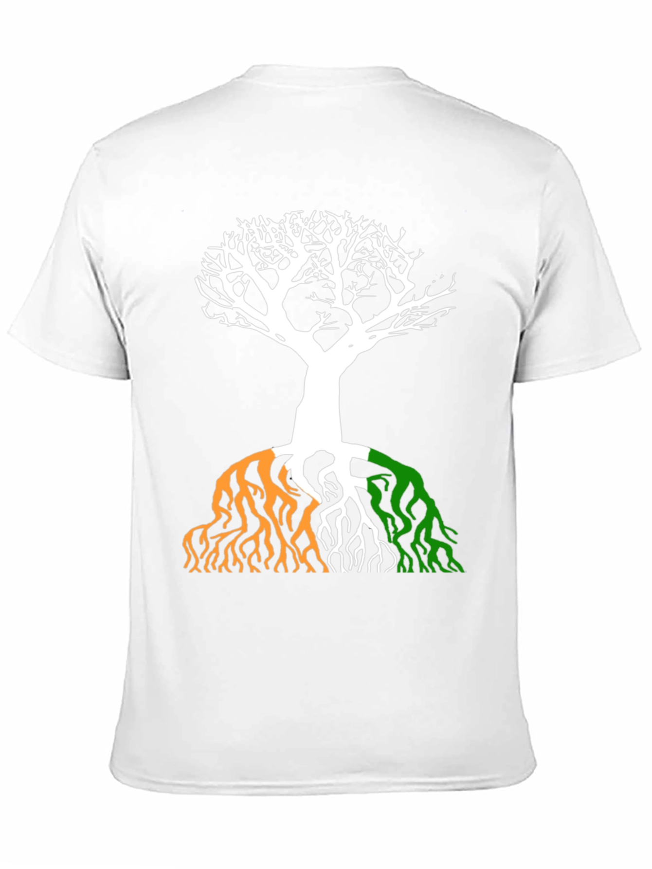 Irish Flag Tree Graphic Tee - Black