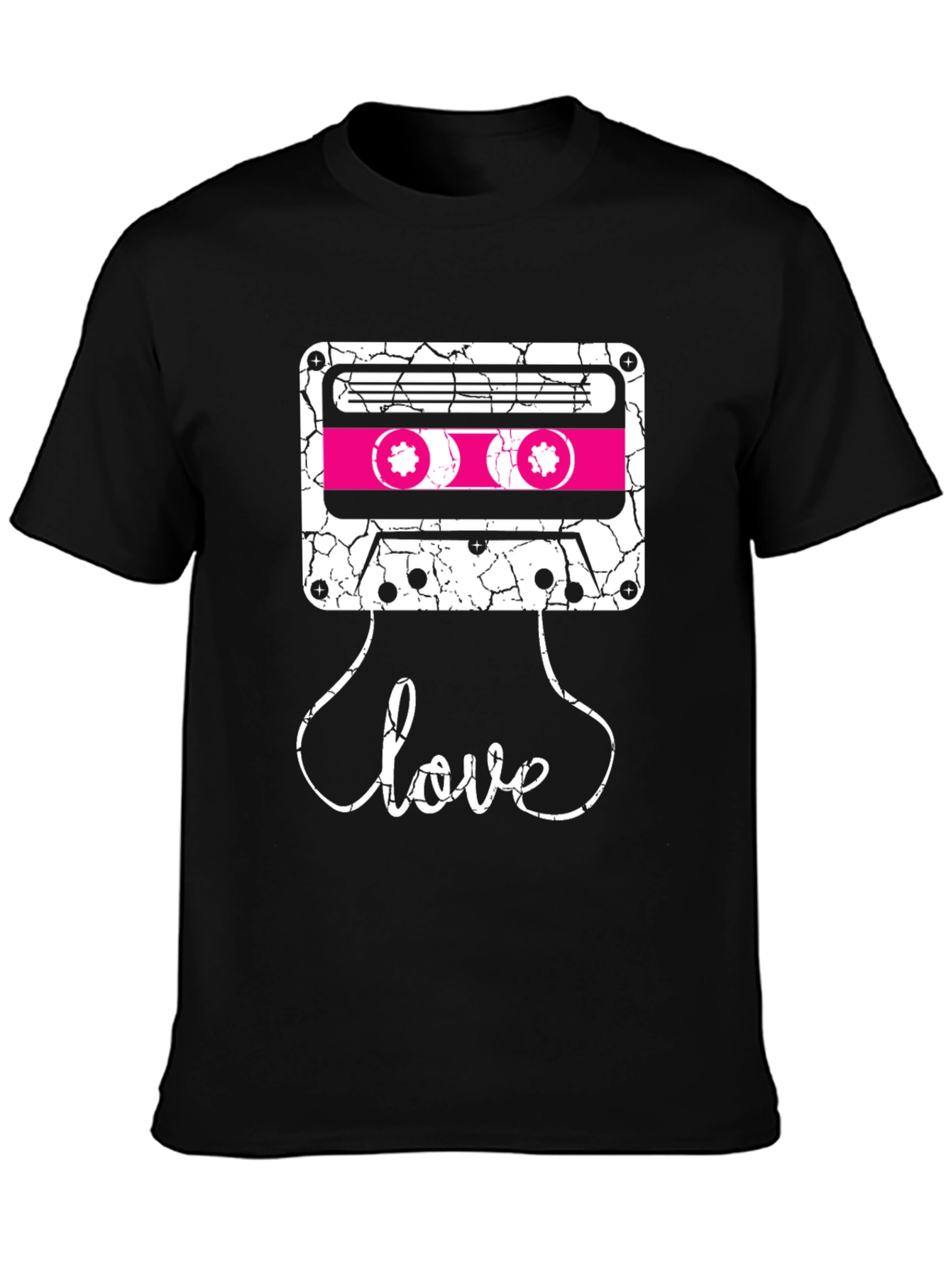 Retro Cassette Tape Love T-Shirt