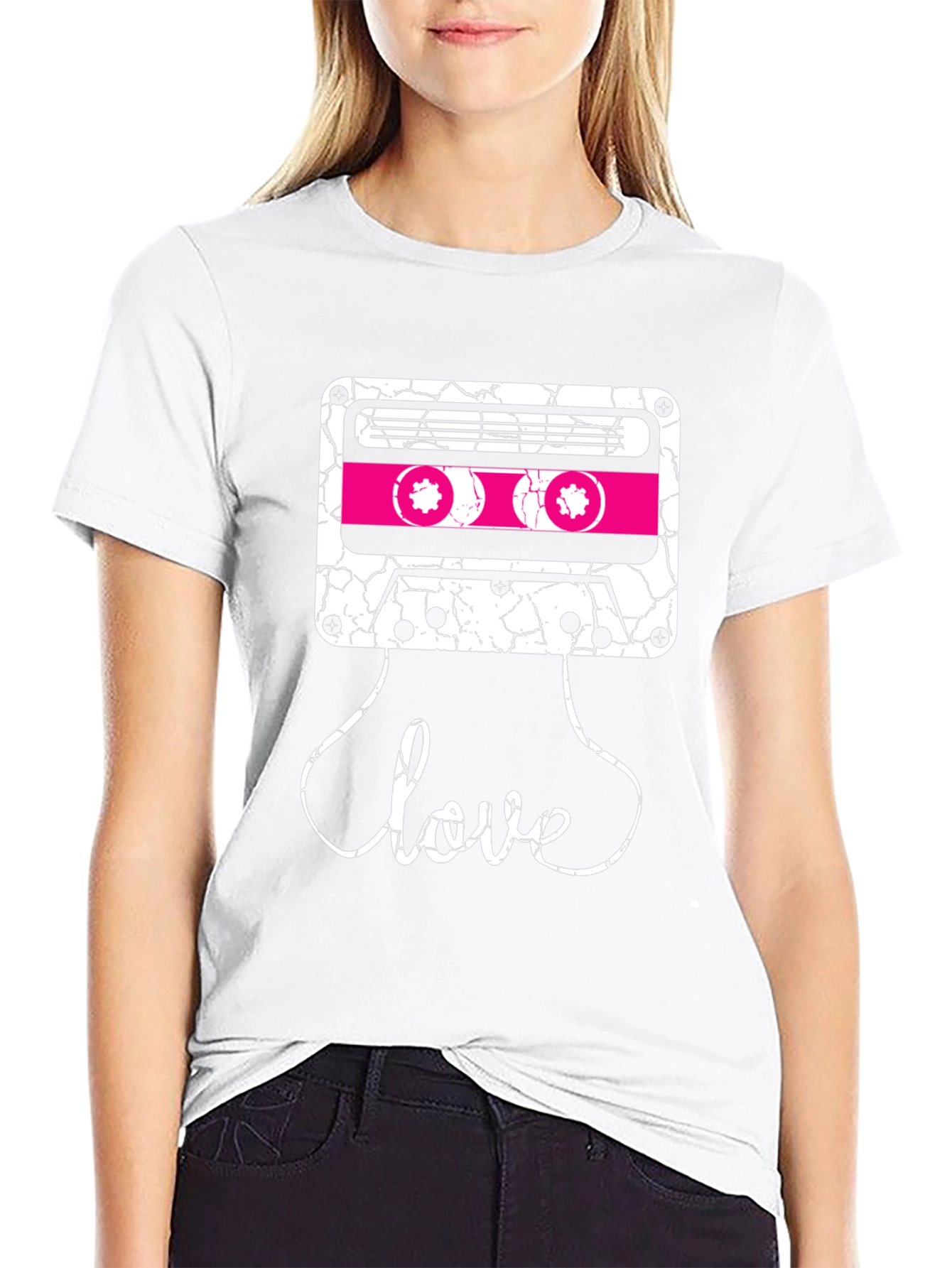 Retro Cassette Tape Love T-Shirt
