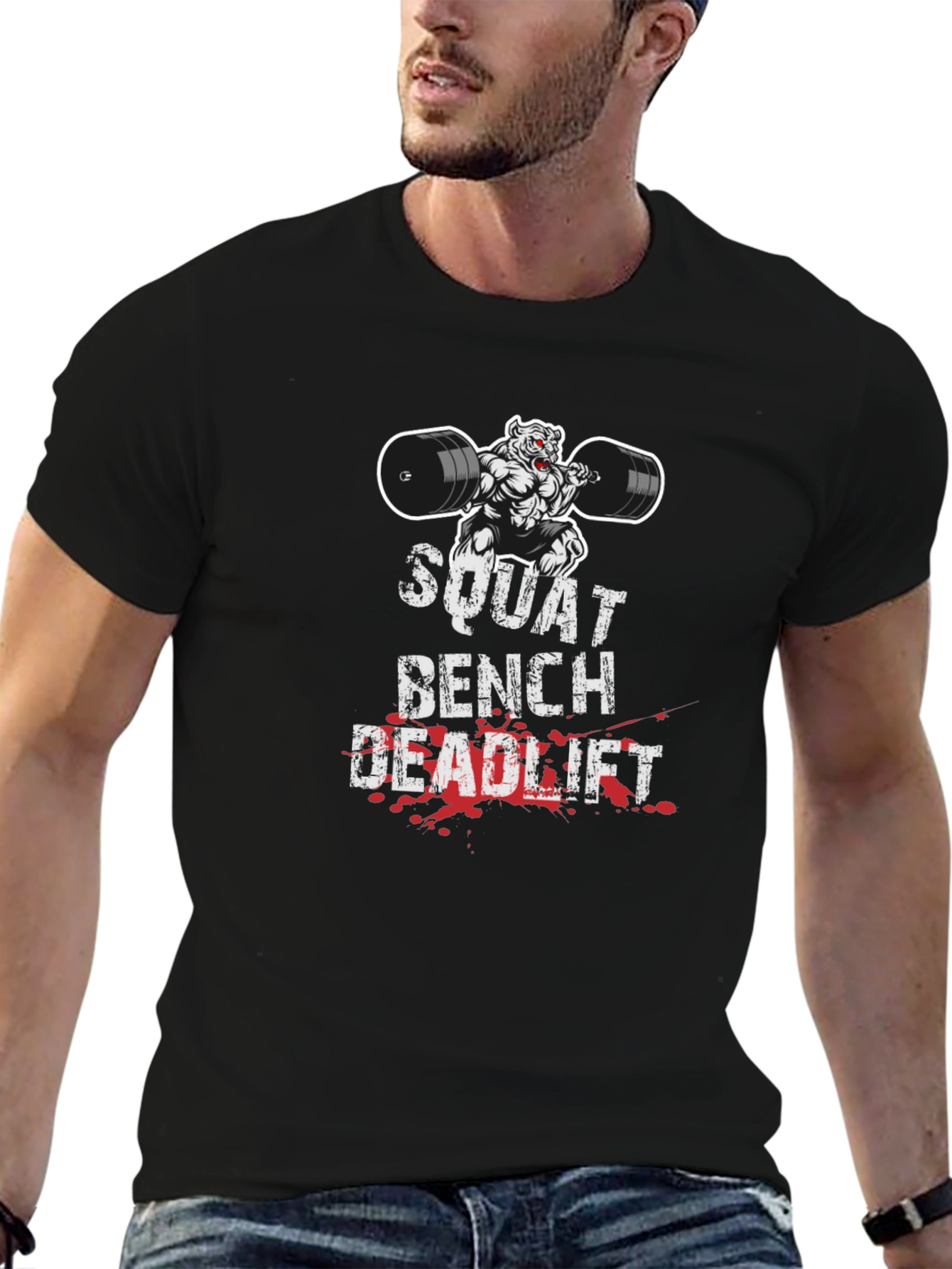 Squat Bench Deadlift Graphic Tee