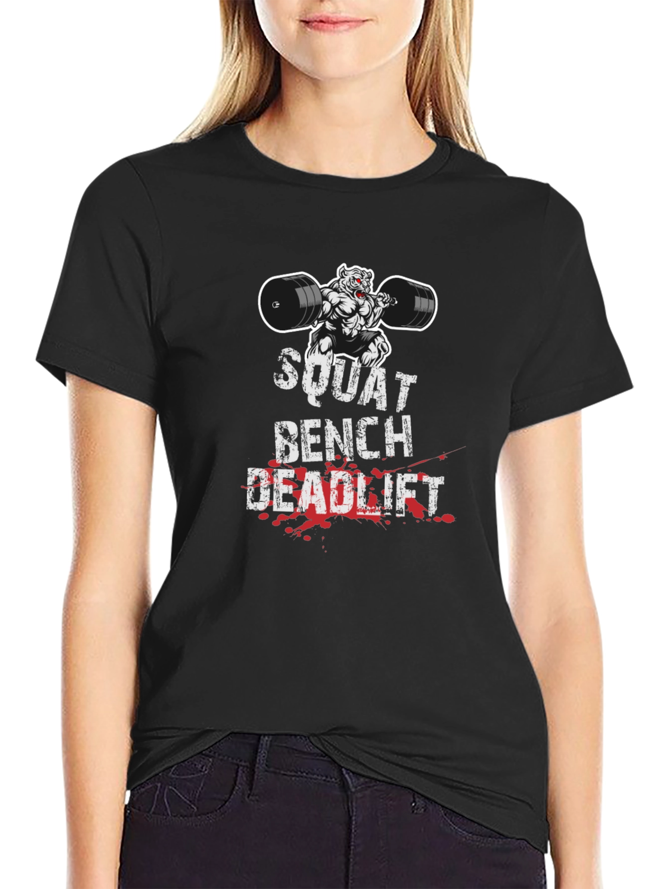 Squat Bench Deadlift Graphic Tee