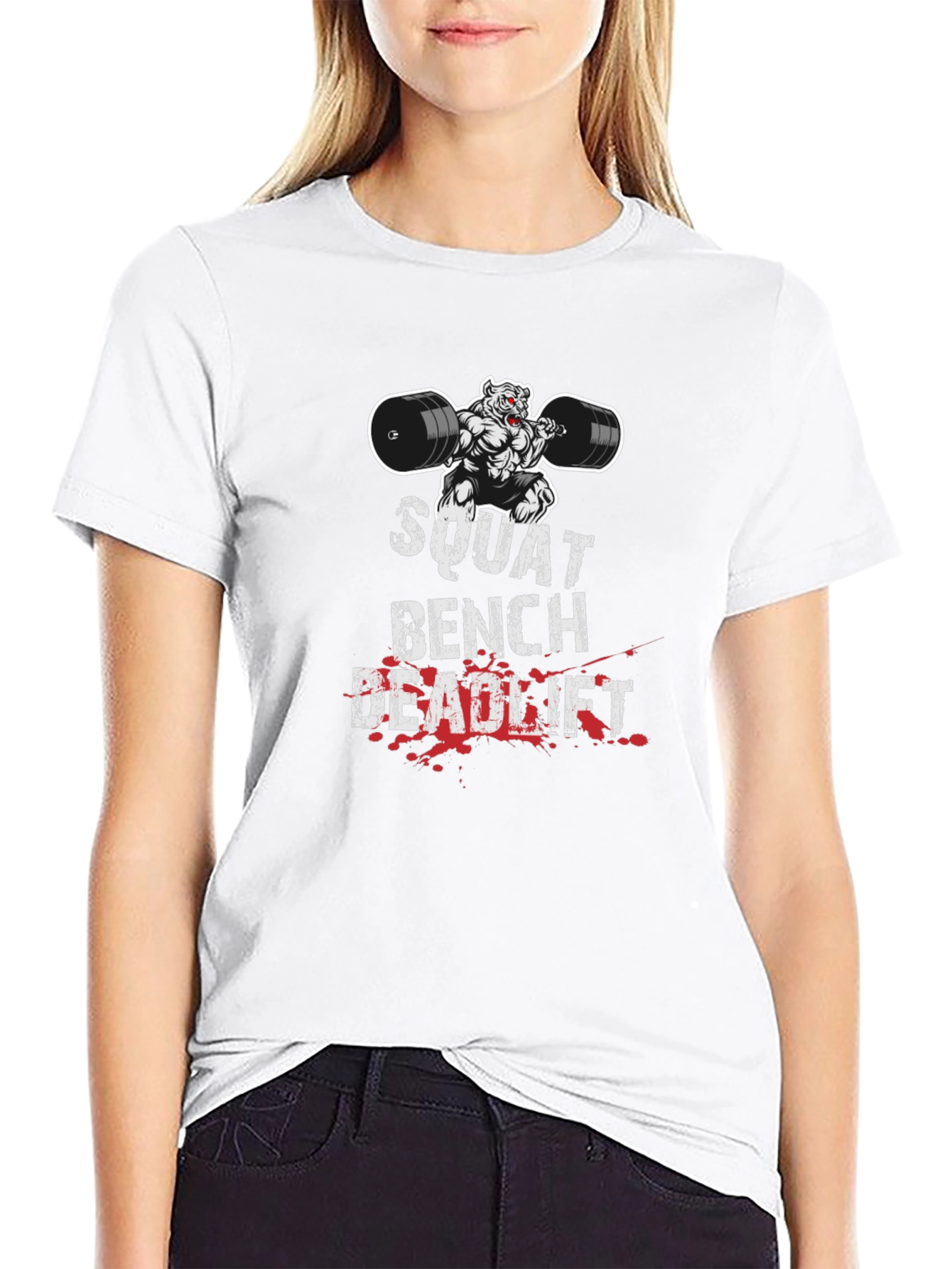 Squat Bench Deadlift Graphic Tee