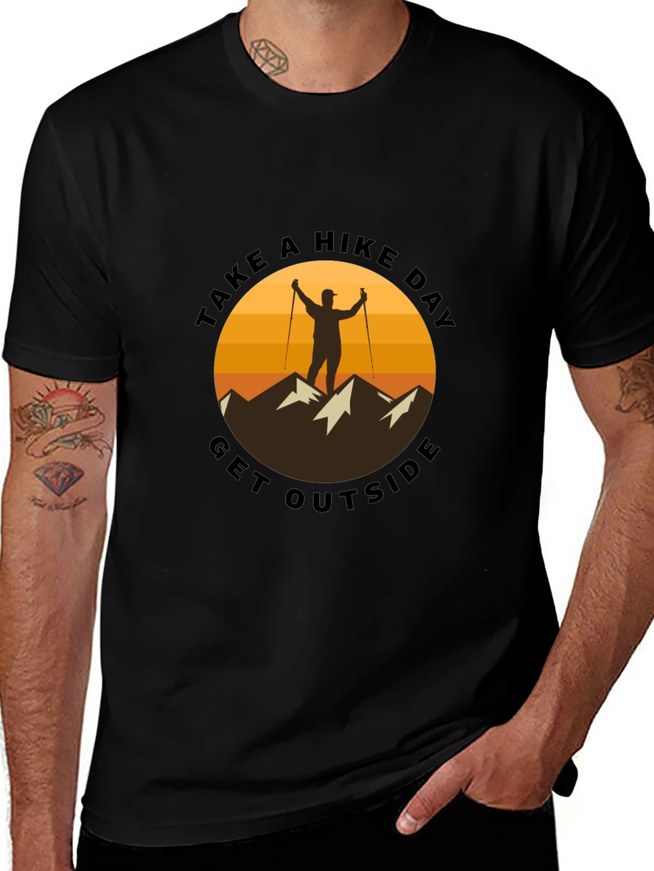 Hike Day T-Shirt - Get Outside Adventure Tee