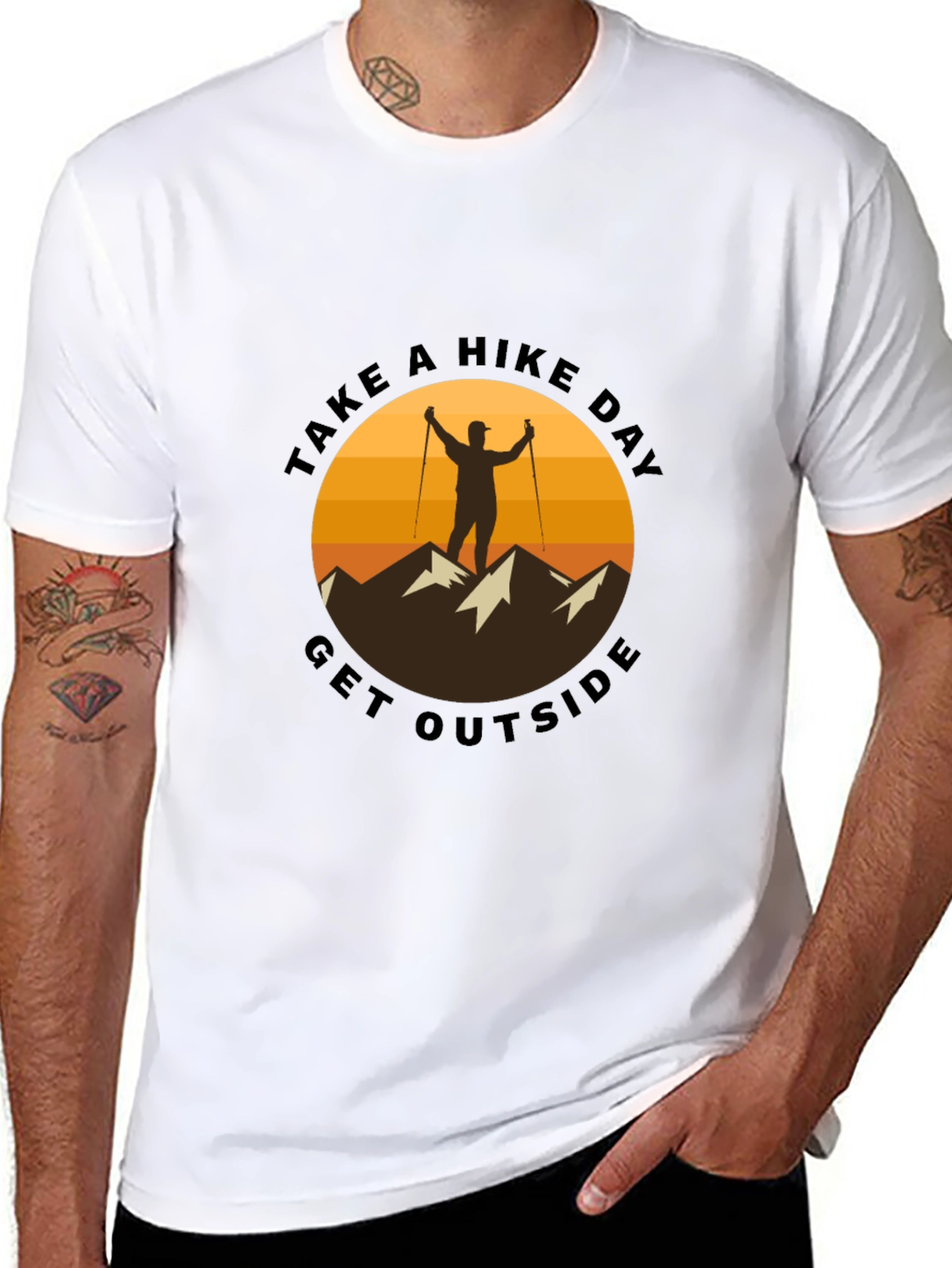 Hike Day T-Shirt - Get Outside Adventure Tee