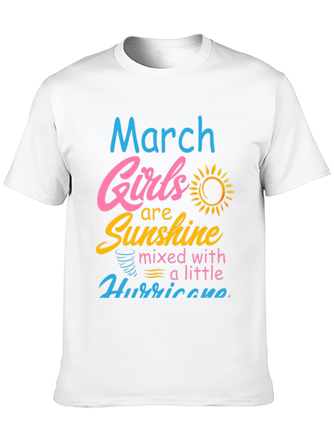 March Girls Sunshine Hurricane T-Shirt