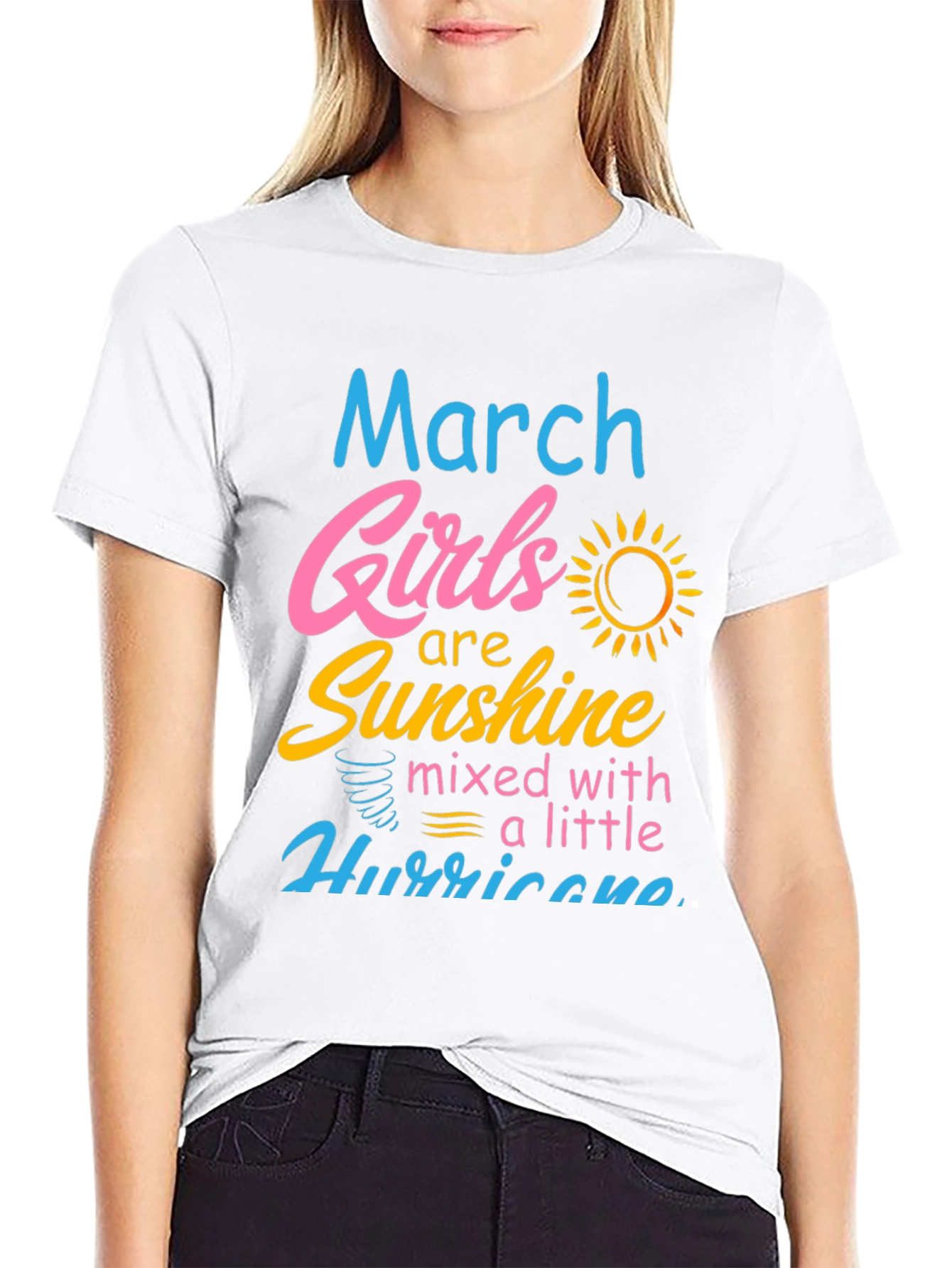 March Girls Sunshine Hurricane T-Shirt