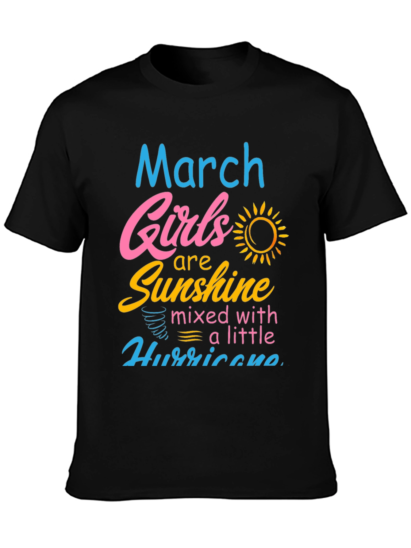 March Girls Sunshine Hurricane T-Shirt