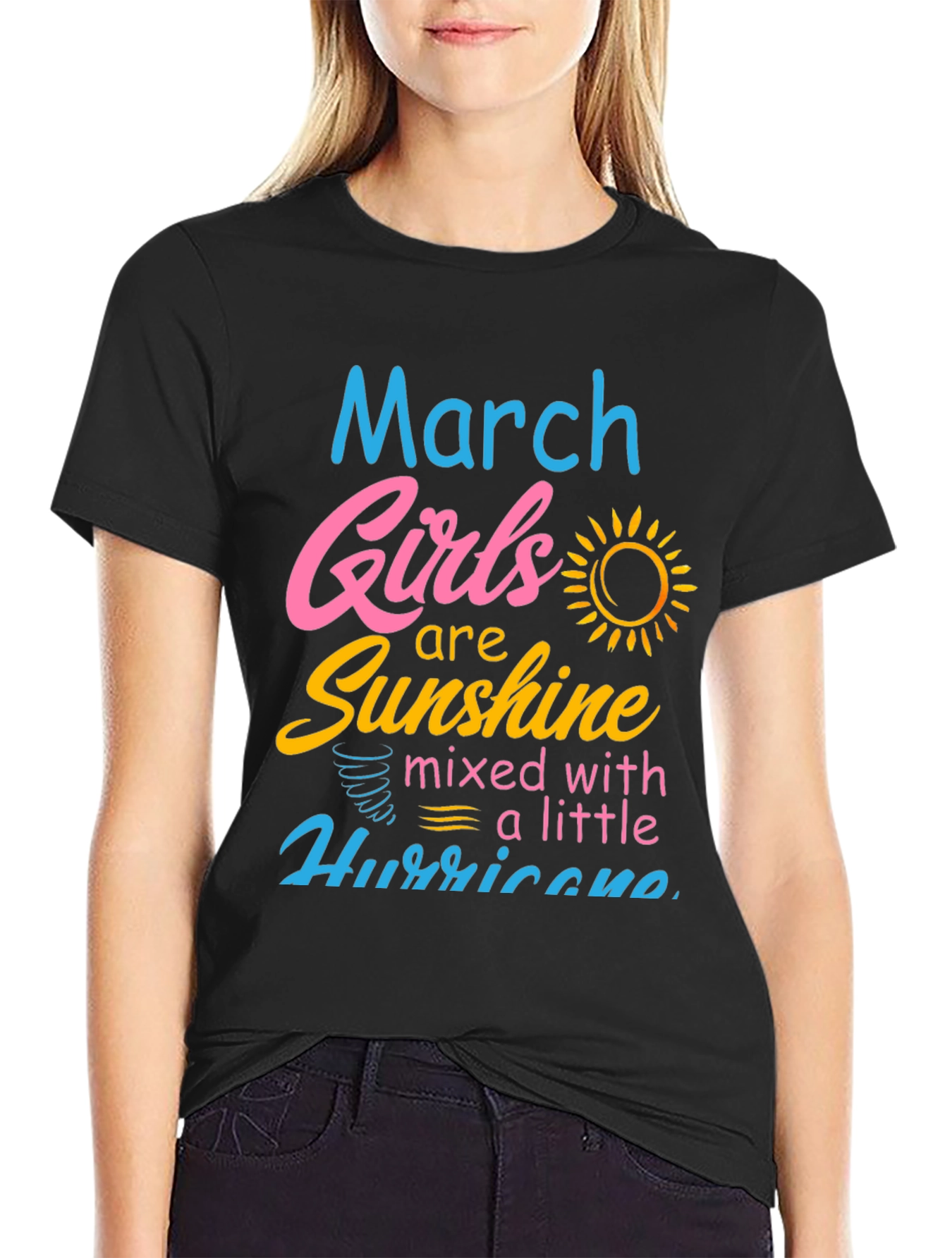 March Girls Sunshine Hurricane T-Shirt