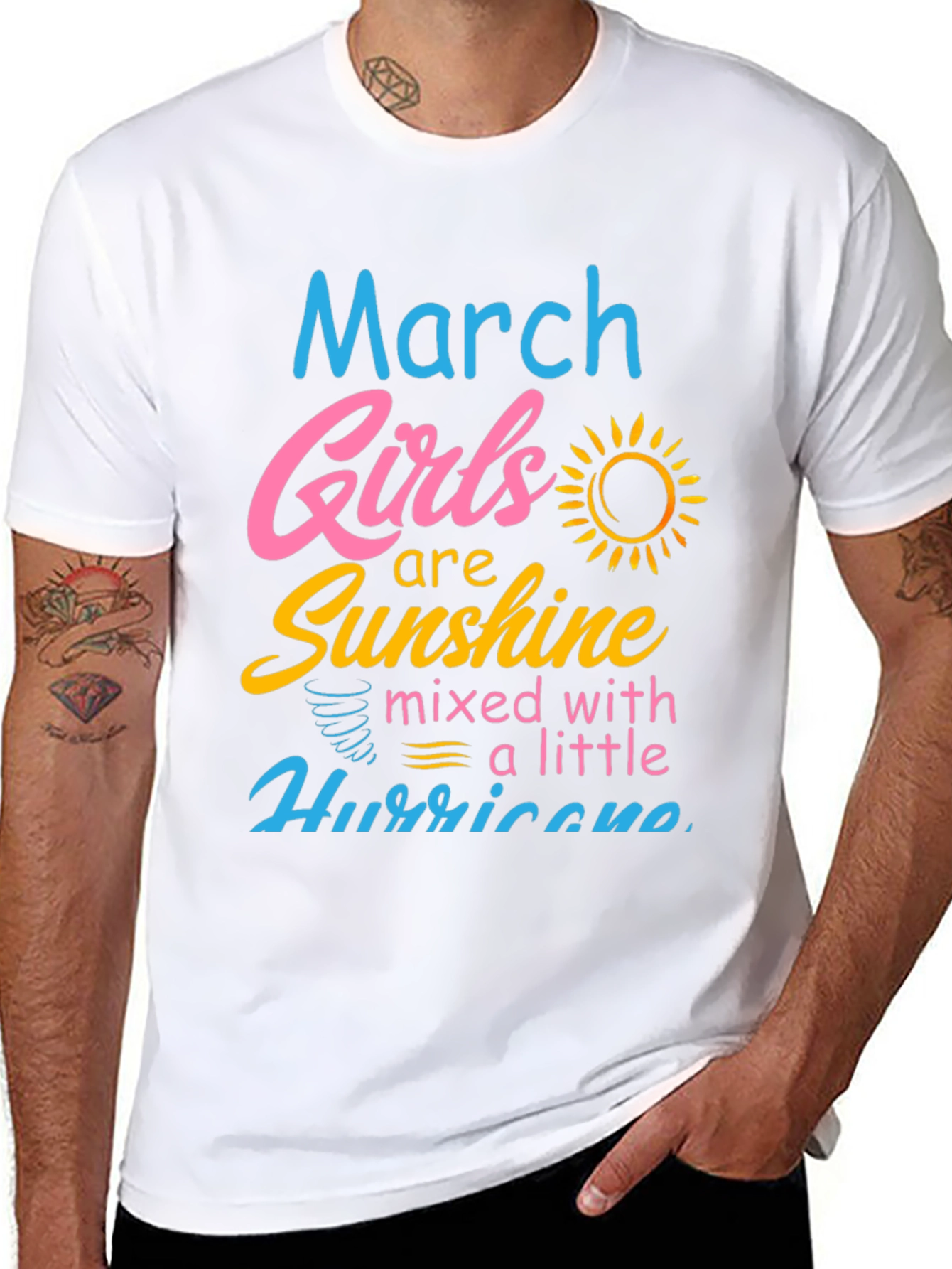 March Girls Sunshine Hurricane T-Shirt
